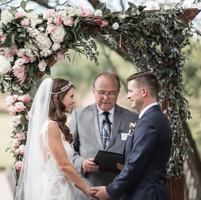 Hannah "I cannot express how beautiful all the florals were at our wedding. I honestly wish I could get my bouquet fresh every week to sit on my living room table. Our flower arch was SO gorgeous. Everything was perfect down to every single small detail. Jenni was so easy to work with and so patient when listening to what we invisioned our day to be. She went above and beyond. I would highly recommend using Jenni."