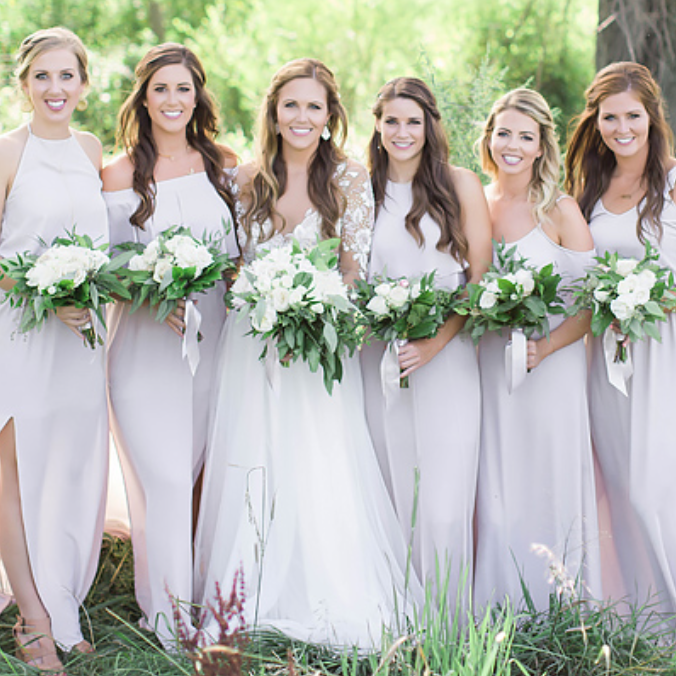 Randi "So talented! When I started wedding planning I was very excited about the flowers and had a lot of ideas and exact things I wanted. Jenni from Wild Hill Flowers was the sweetest person and was so easy to work with. She responded to my many emails and ideas and saw my vision completely. I was pretty specific with what I wanted... Jenni sat down with me and showed me pictures until we had everything perfect."