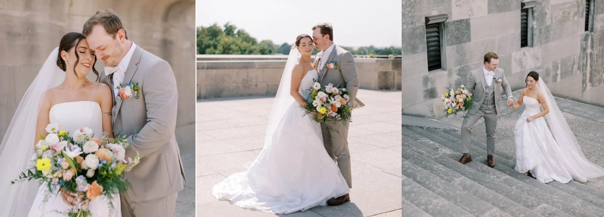 Peach Perfection: A Garden Party Wedding
