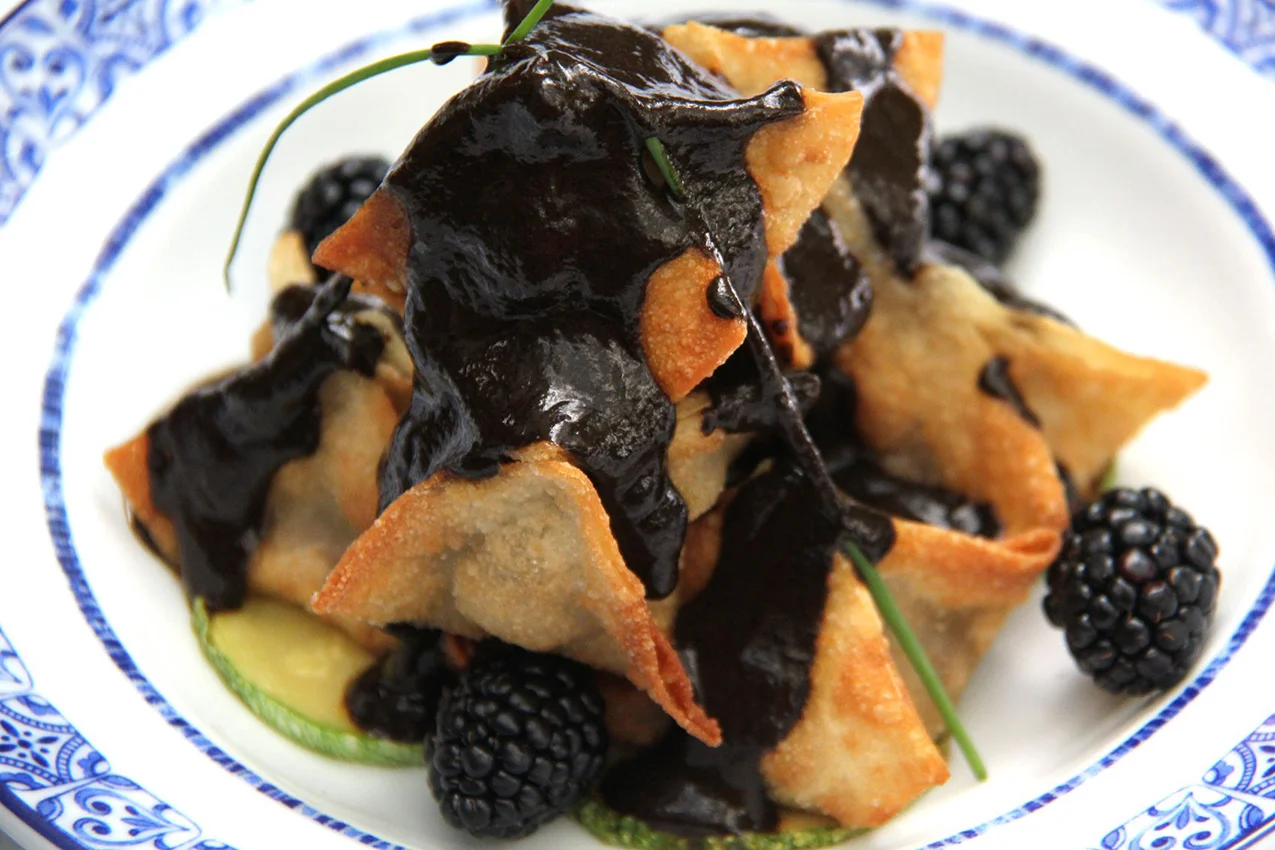 The moles made from chilhuacle are complex, smoky, and subtle sauces, says chef Ricardo Muñoz Zurita. Photo courtesy of Ricardo Muñoz Zurita, Azul restaurants.