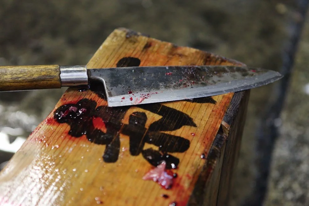 knife / blood