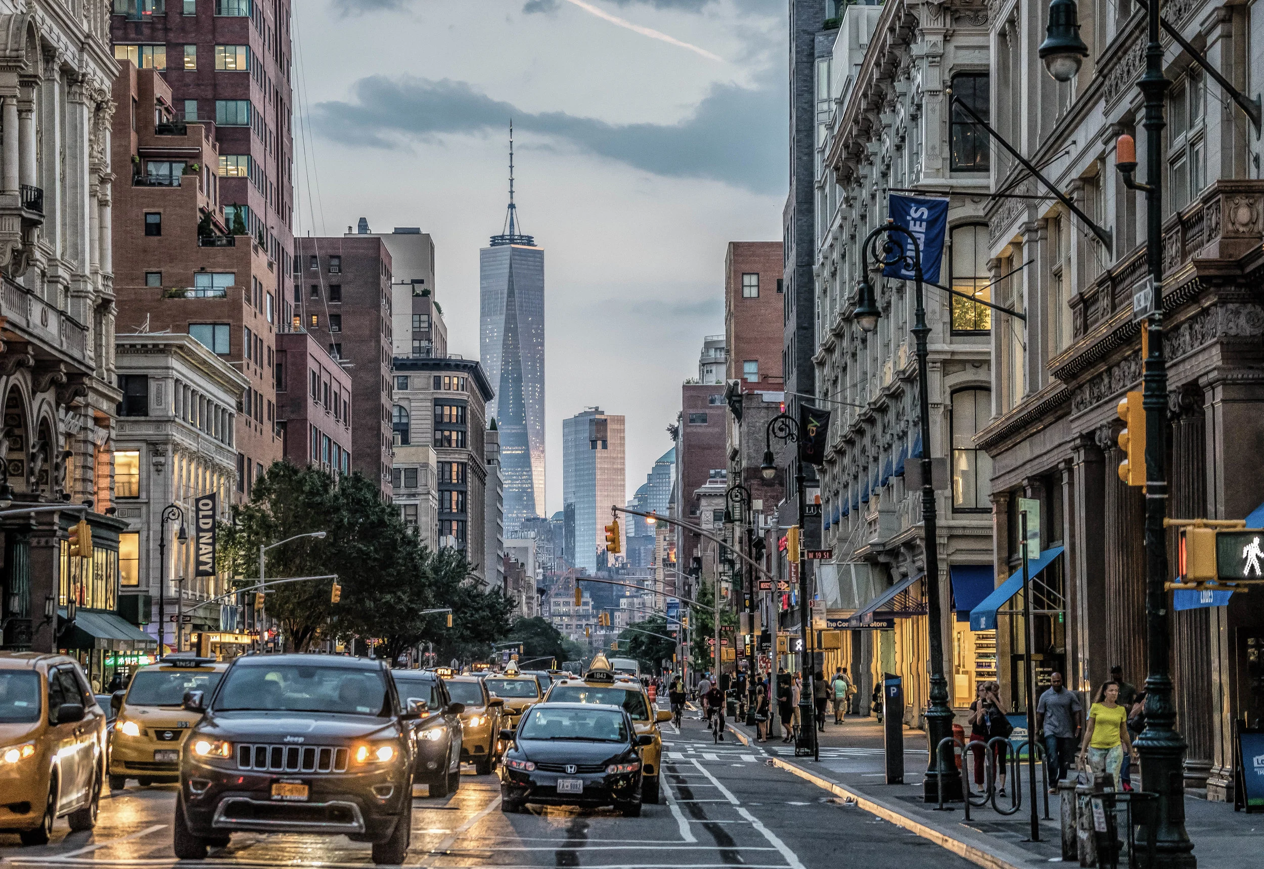 Looking South On SIxth