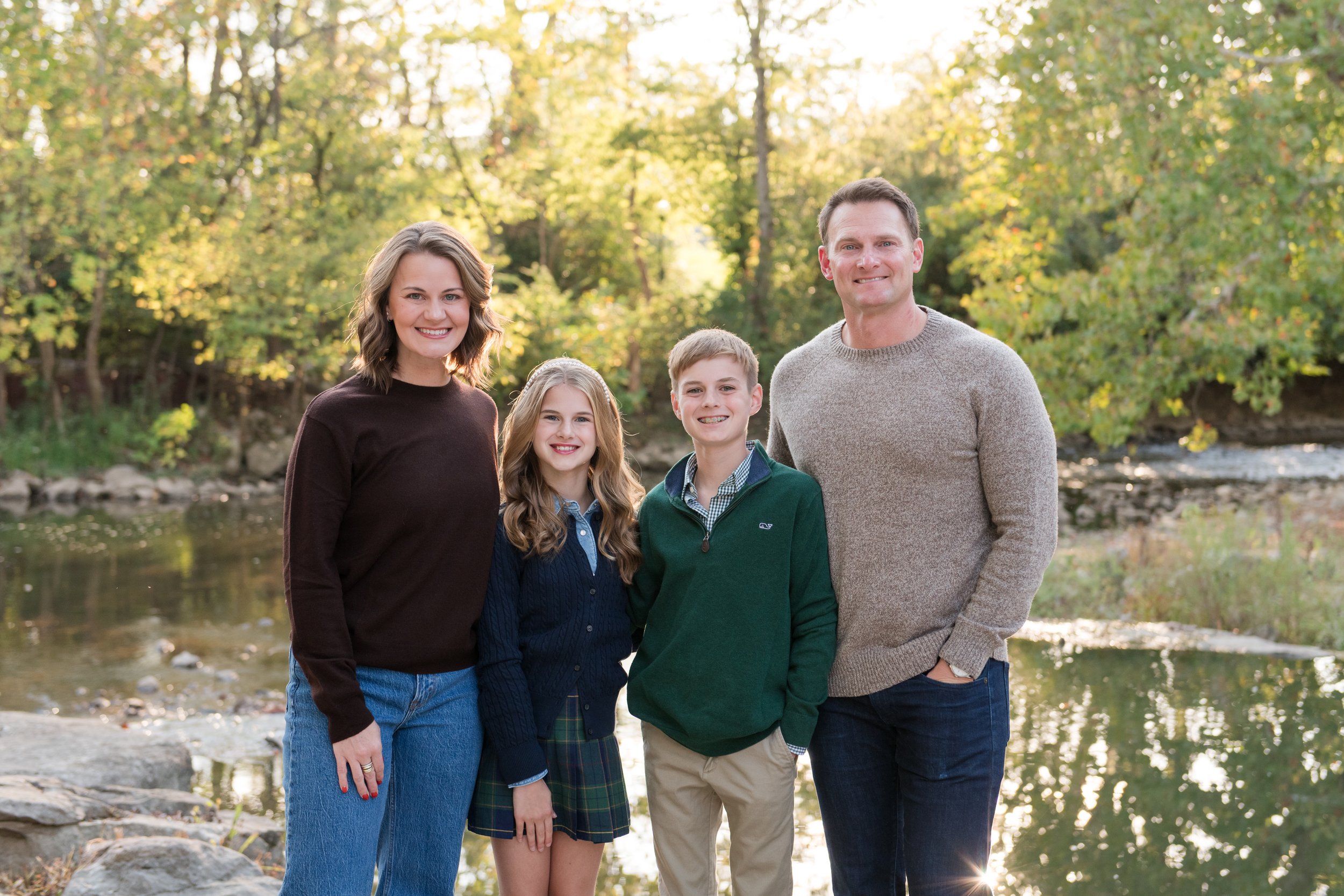 Verbics | Creekside Gahanna Fall Family Photos