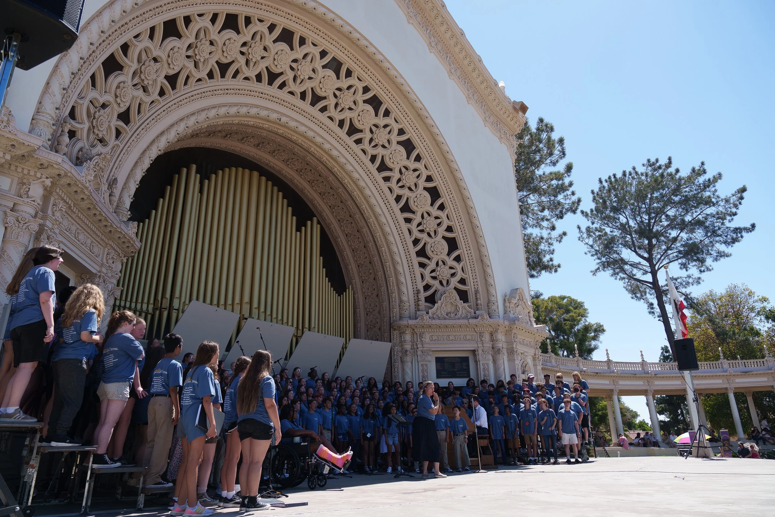 SDYCF Organ Pavilion Performace