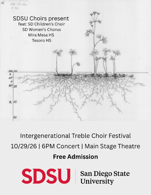 Collaborative Concert - SDSU Intergenerational Treble Choir Festival