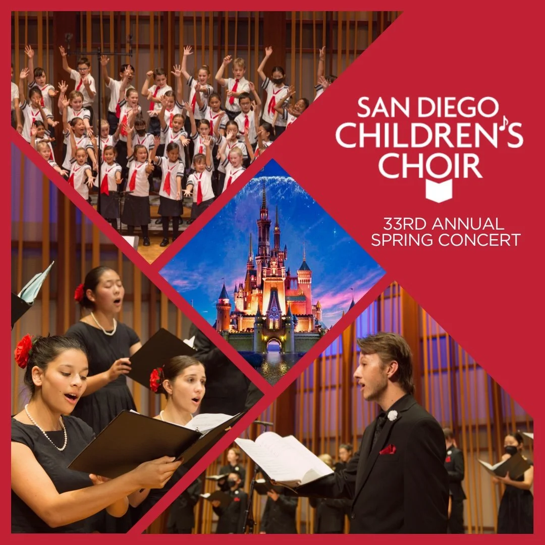 Calendar Performances San Diego Children's Choir