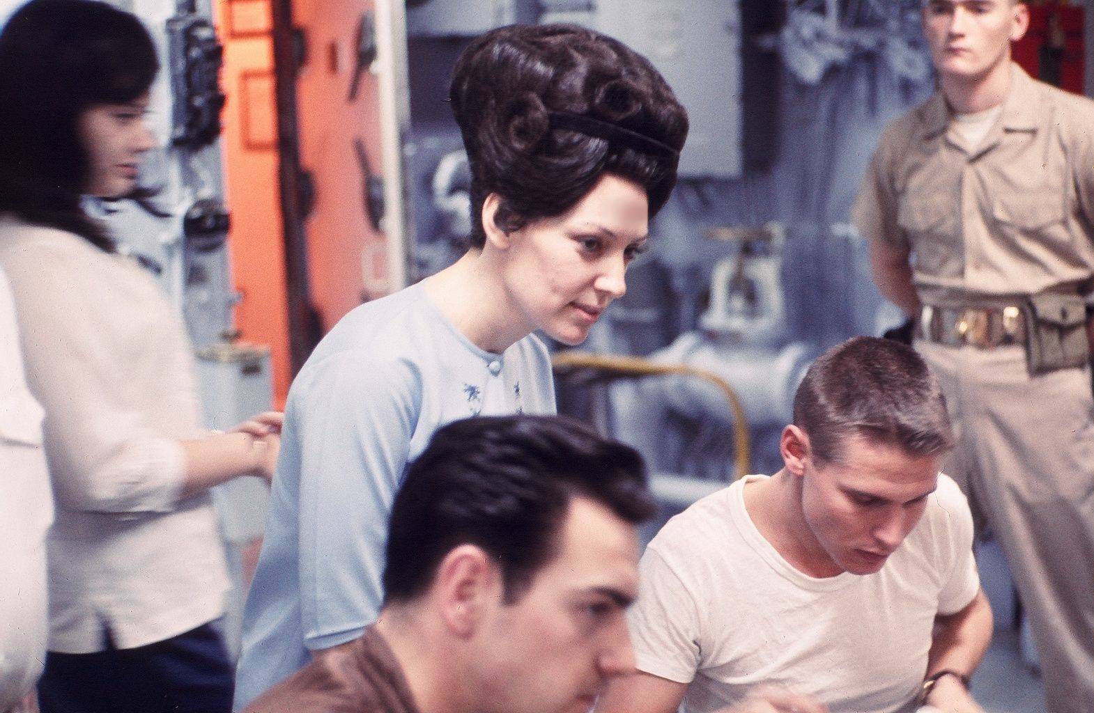 Dottie and Reba in Vietnam 1967