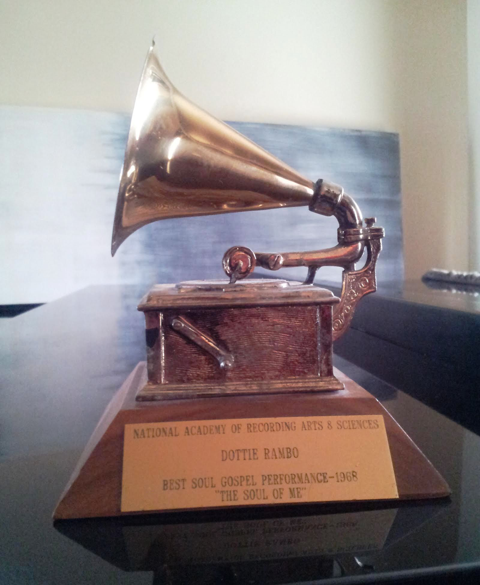  Dottie's GRAMMY Award 1968 