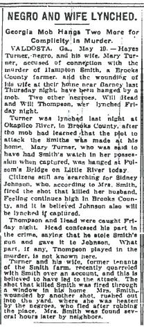 May 20, 1918 New York Times