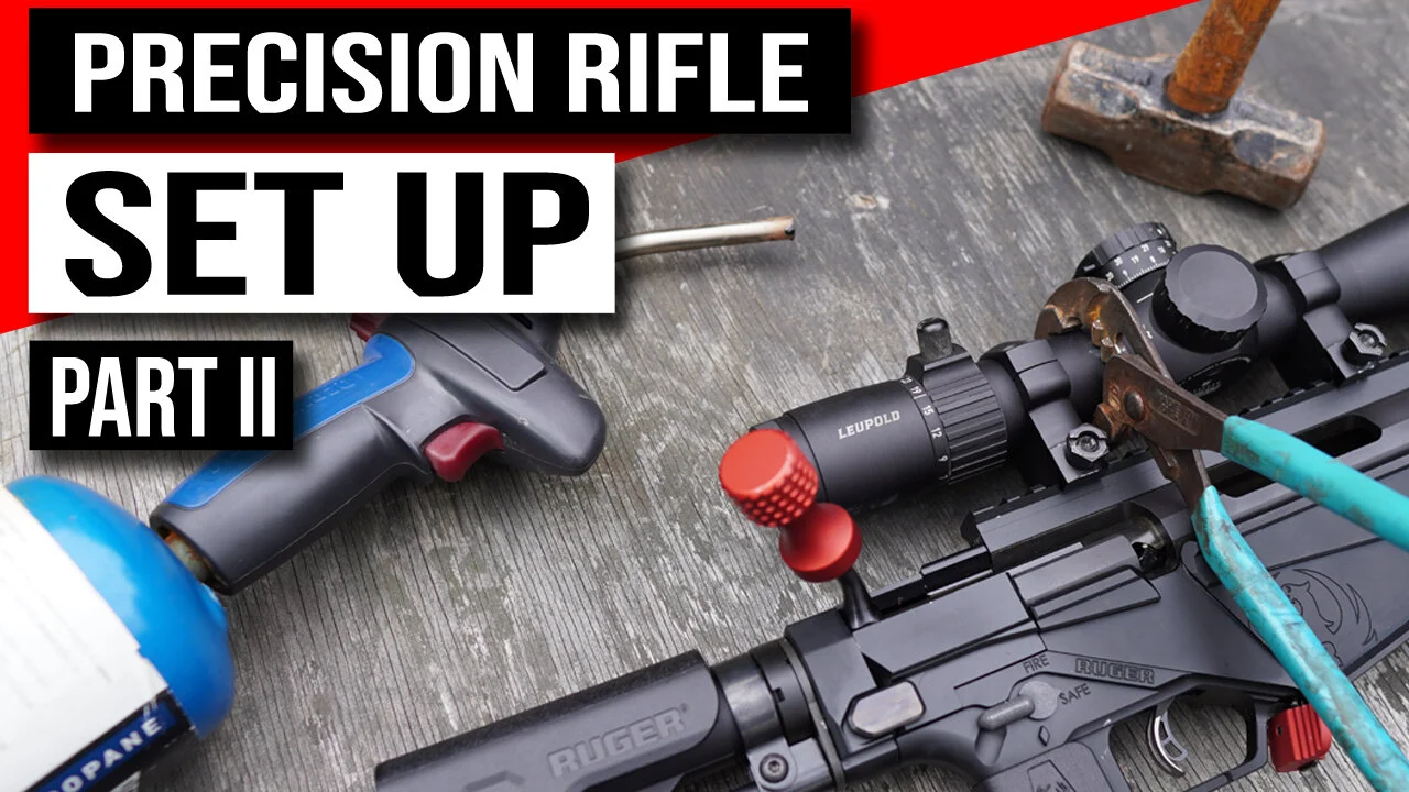 Precision Rifle Setup: Length of Pull Adjustments and Mounting your Scope
