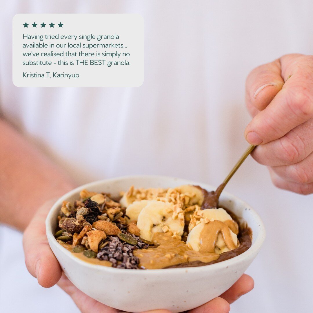 ★★★★★ ⁠
Customer Love Alert! ⁠
It warms our hearts hearing this feedback. ⁠
⁠
If you'd like to taste some Seriously Great Granola for yourself, pop over to our website to find your local stockist...⁠
⁠
🌍 https://thenaturalfoodemporium.com.au/find-us