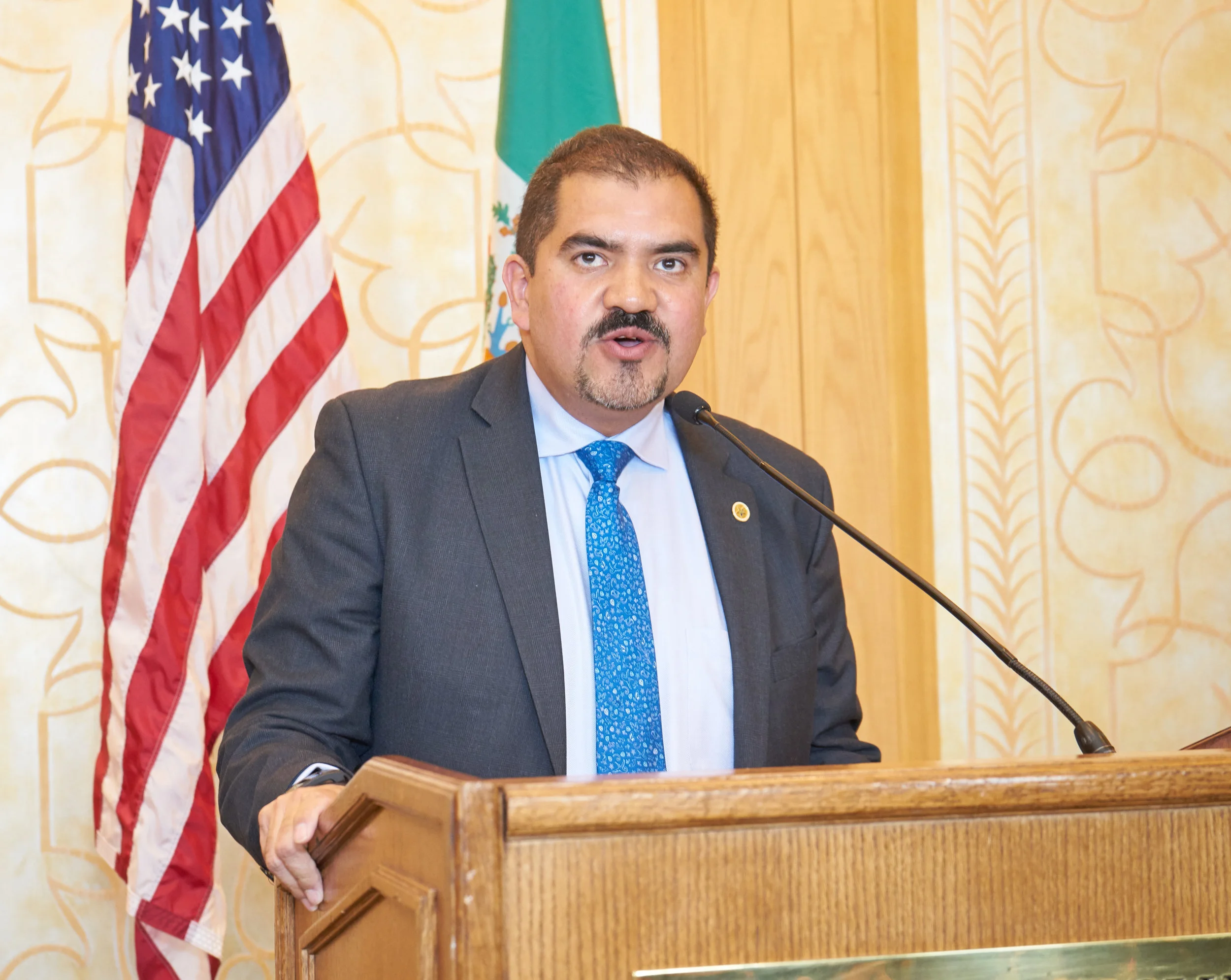 Guillermo Malpica, Minister of Trade, Embassy of Mexico