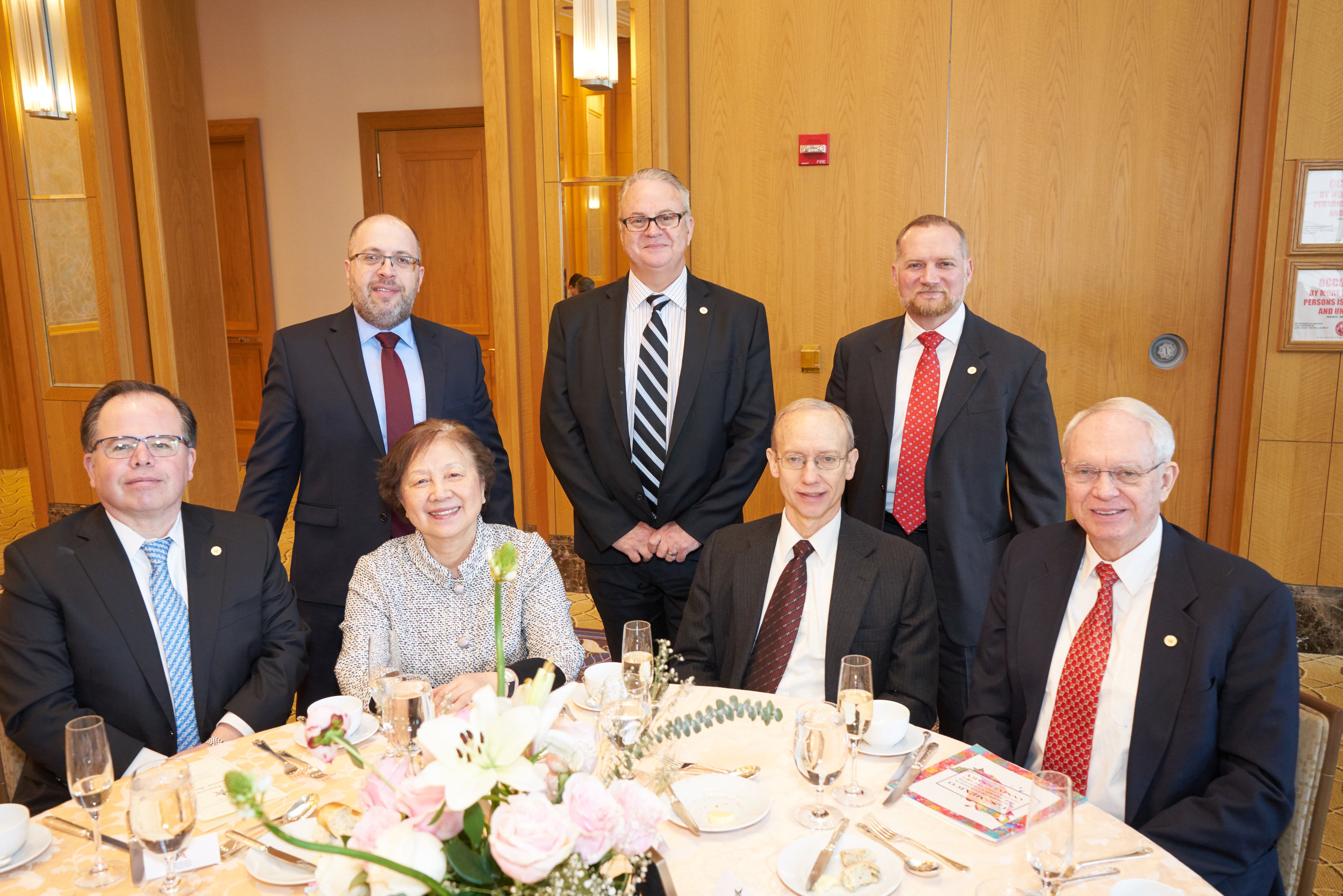  Guests at the Baker McKenzie table 