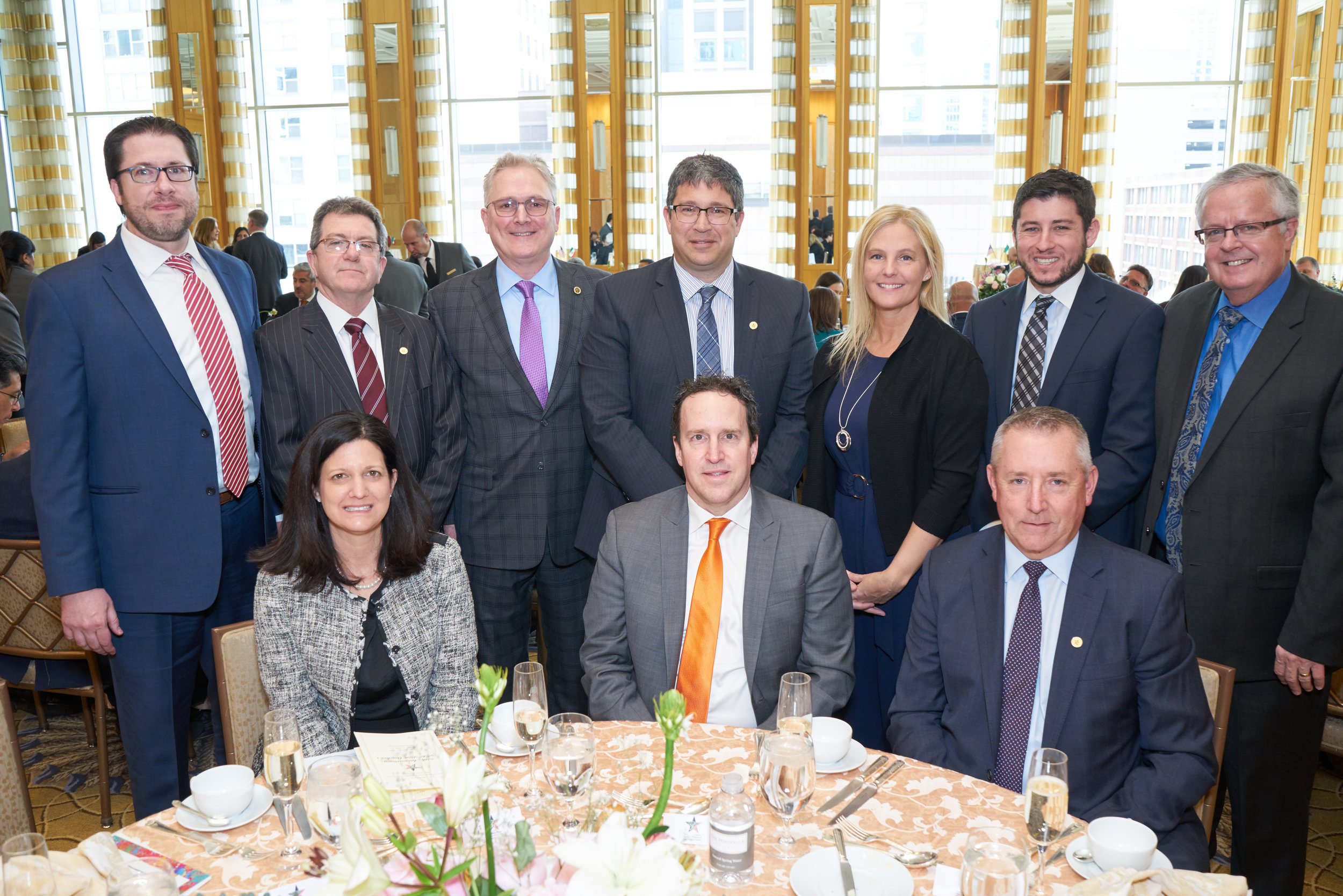  Guests at the Citi Bank table 