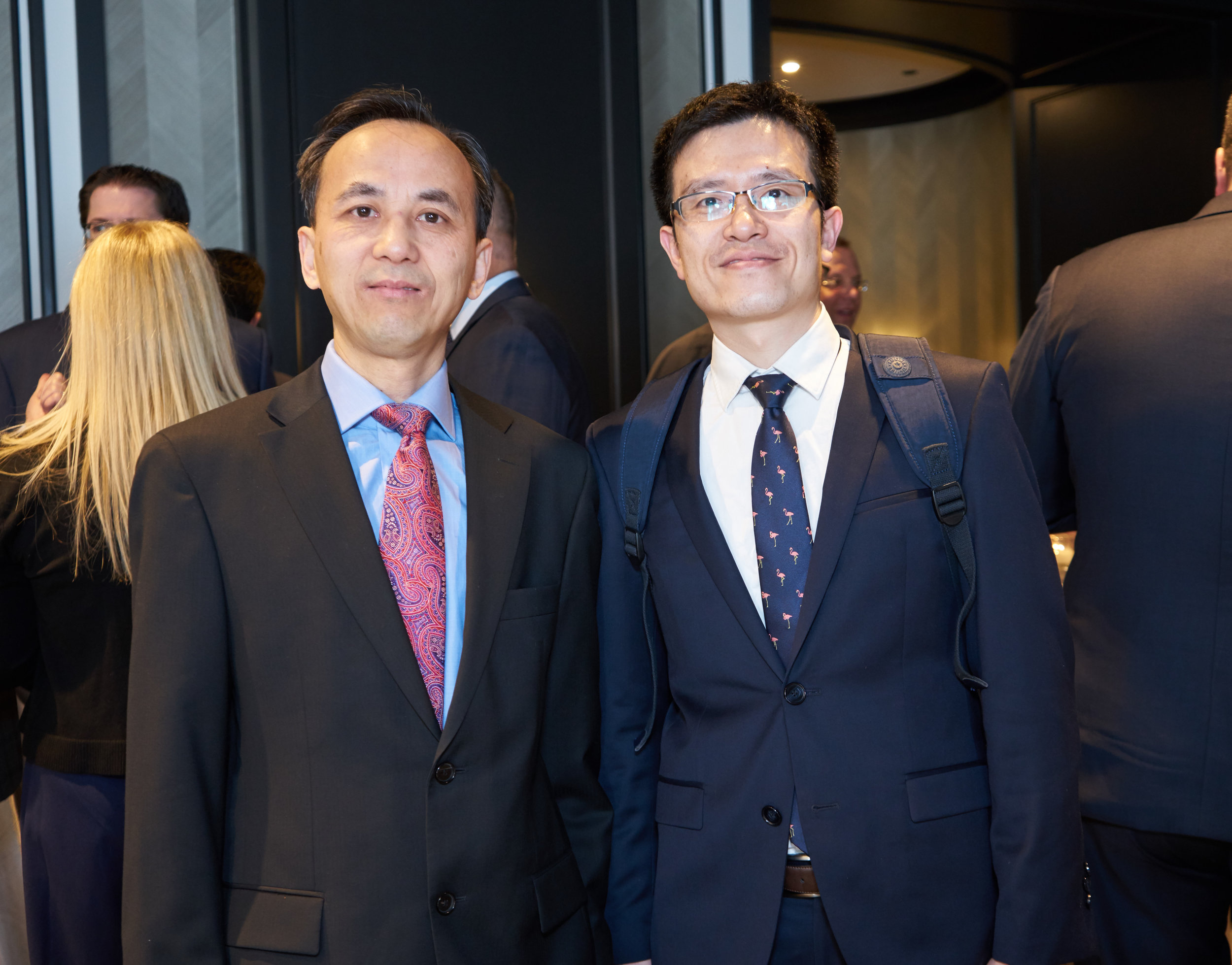  Jun Liu with Xiao Jie Sun, Vice Commercial Consul of the People’s Republic of China 