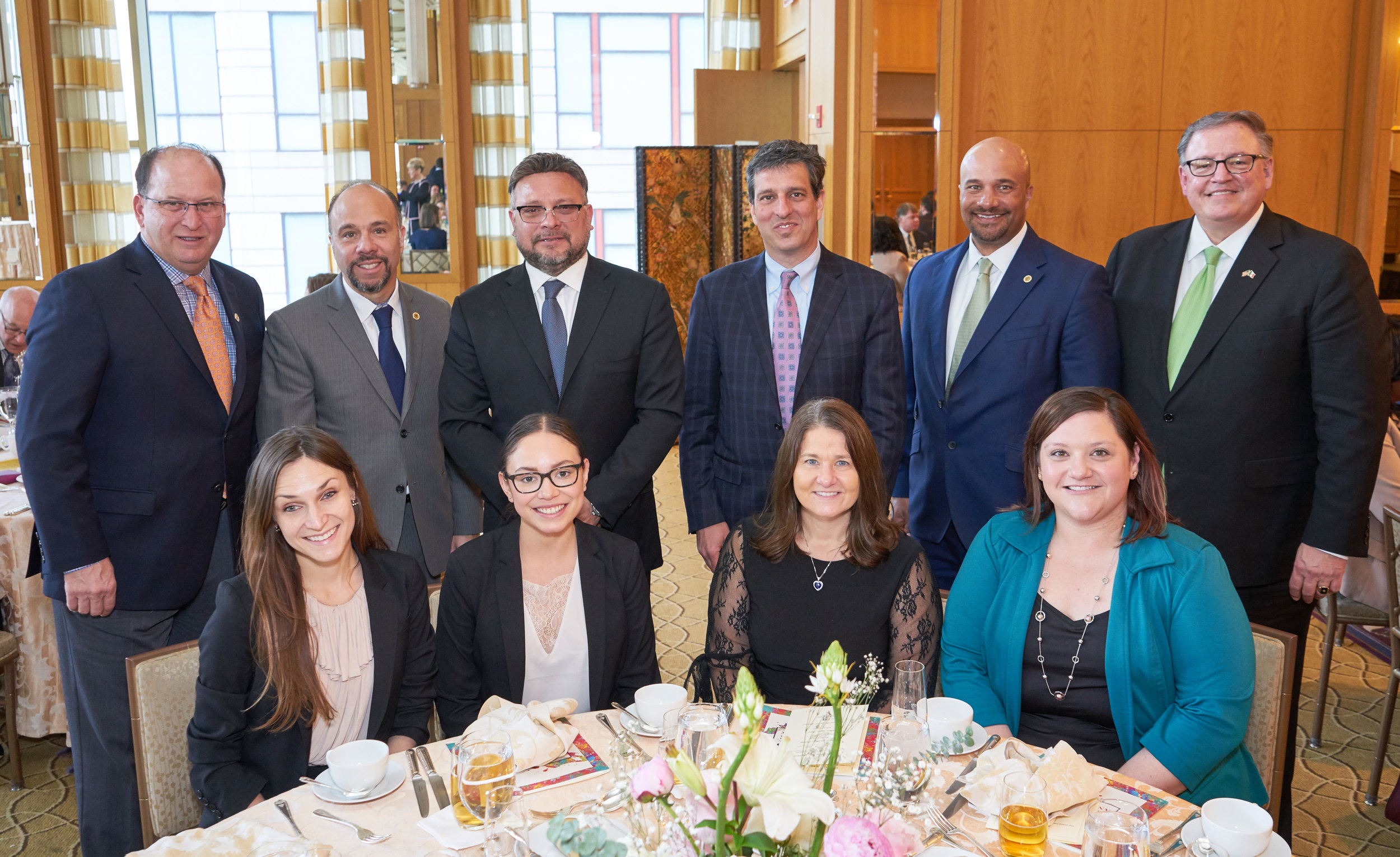  The Constellation Brands table. Constellation was the Diamond Sponsor of the event. 