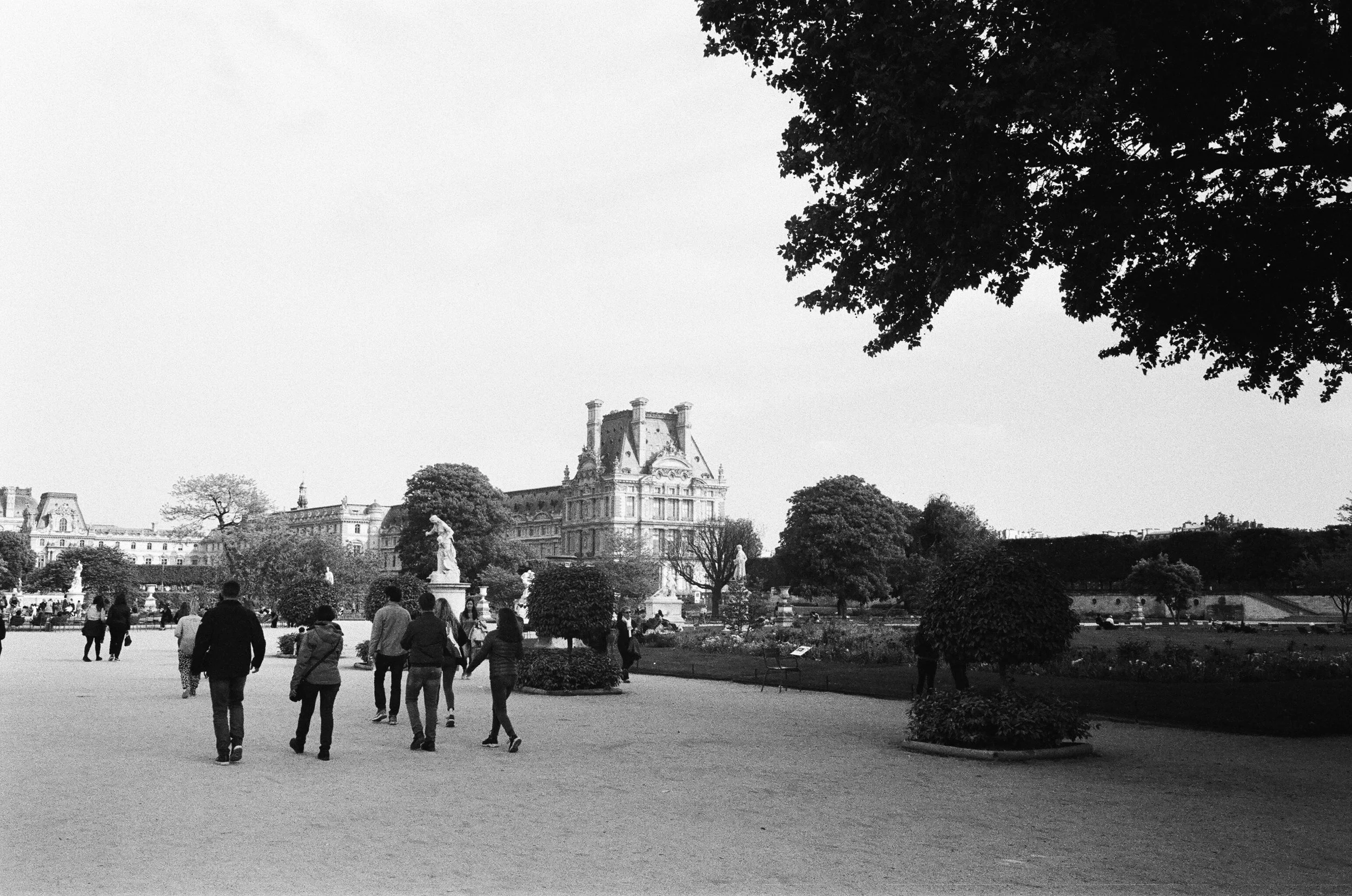 The Lourve in Paris, France