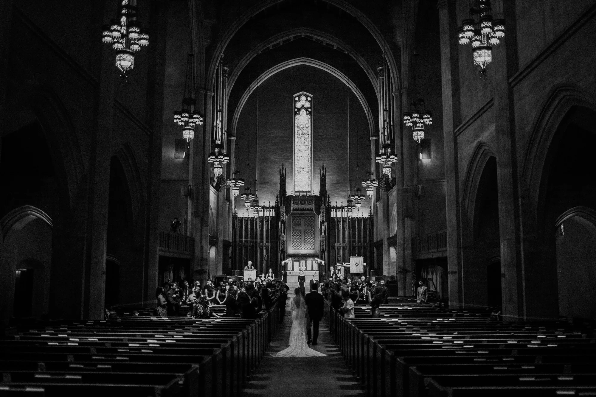 LA wedding ceremony