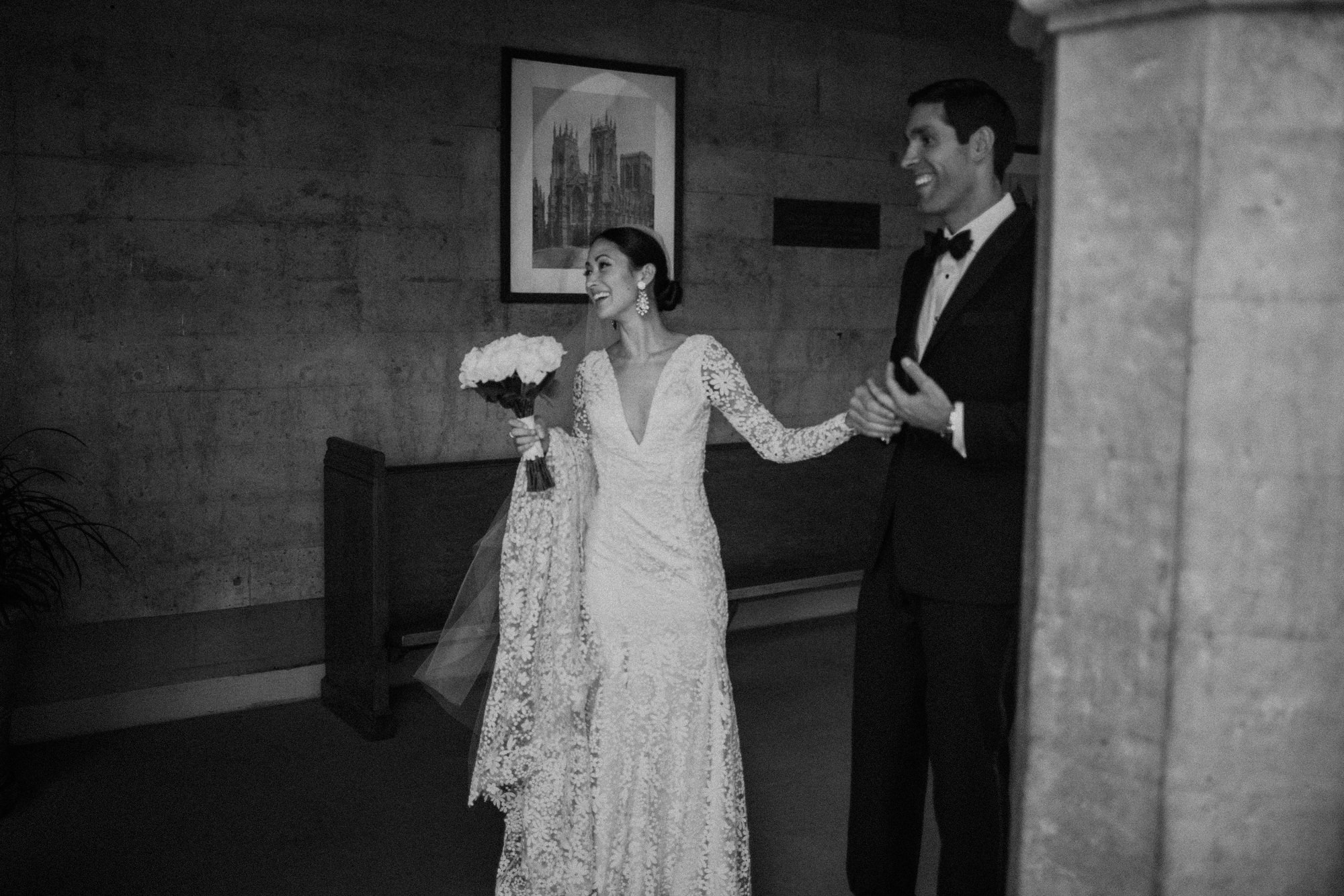wedding day in LA