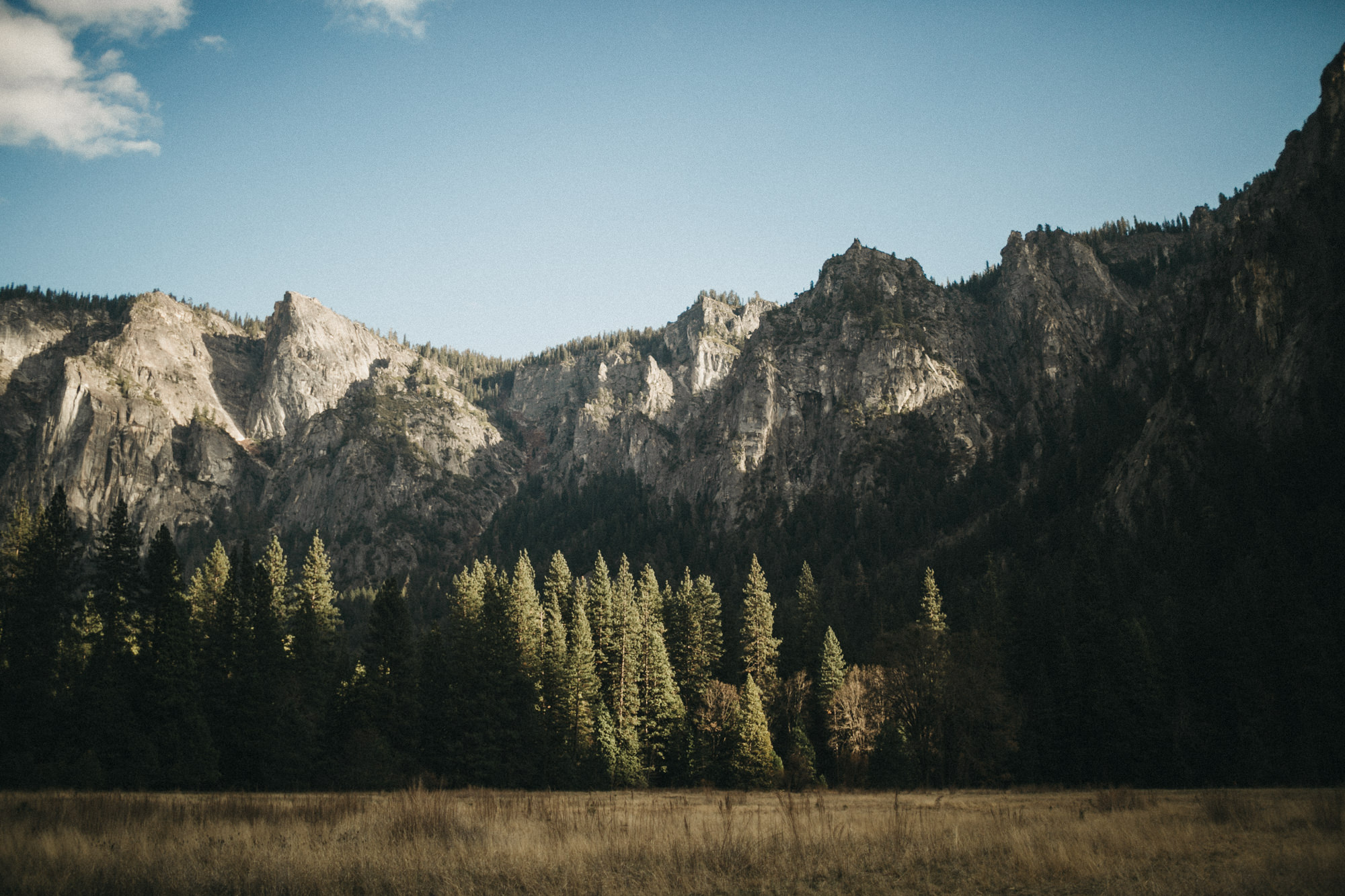 Valley floor of Yosemite