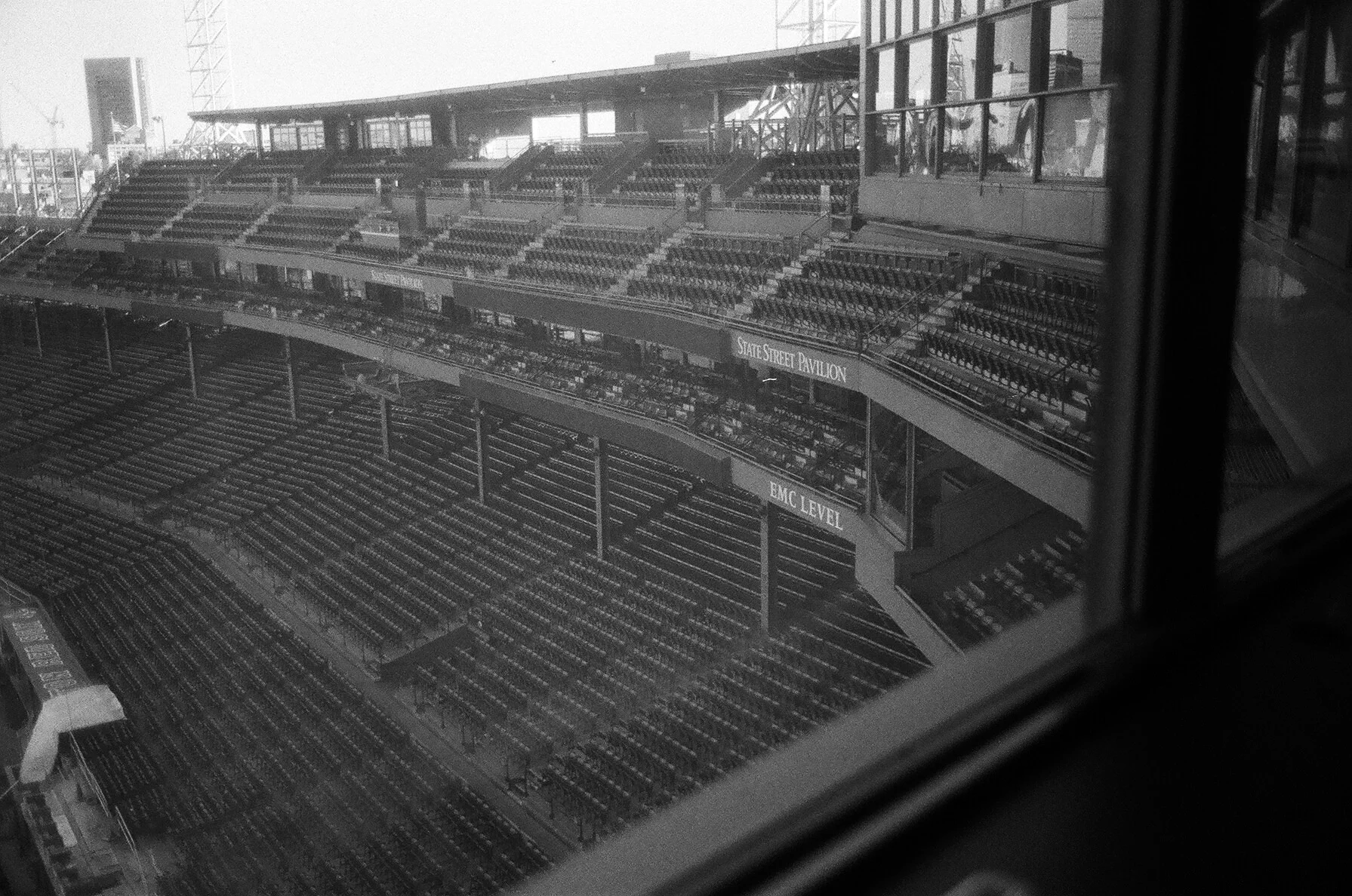 film photo of fenway