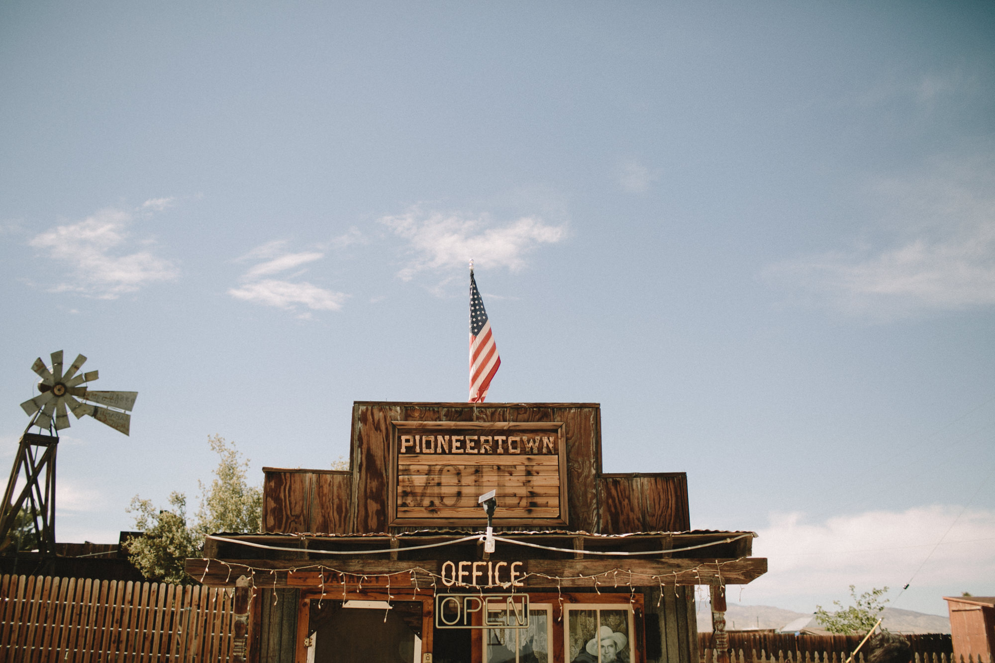Pioneertown motel front office