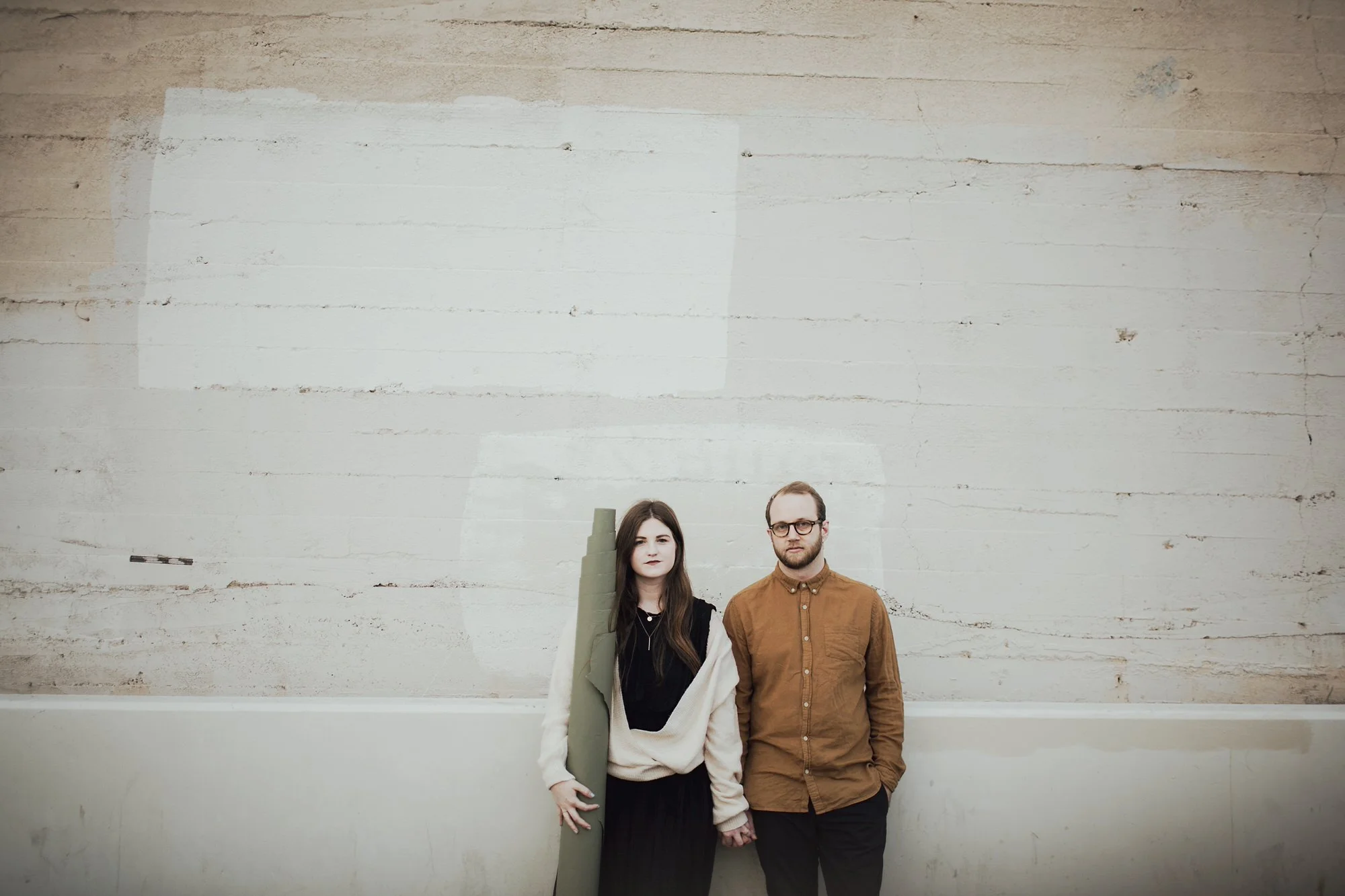 trendy engagement photography