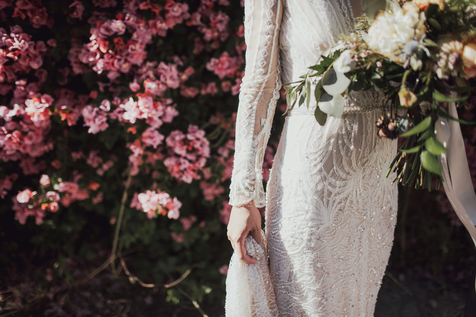 wedding dress details