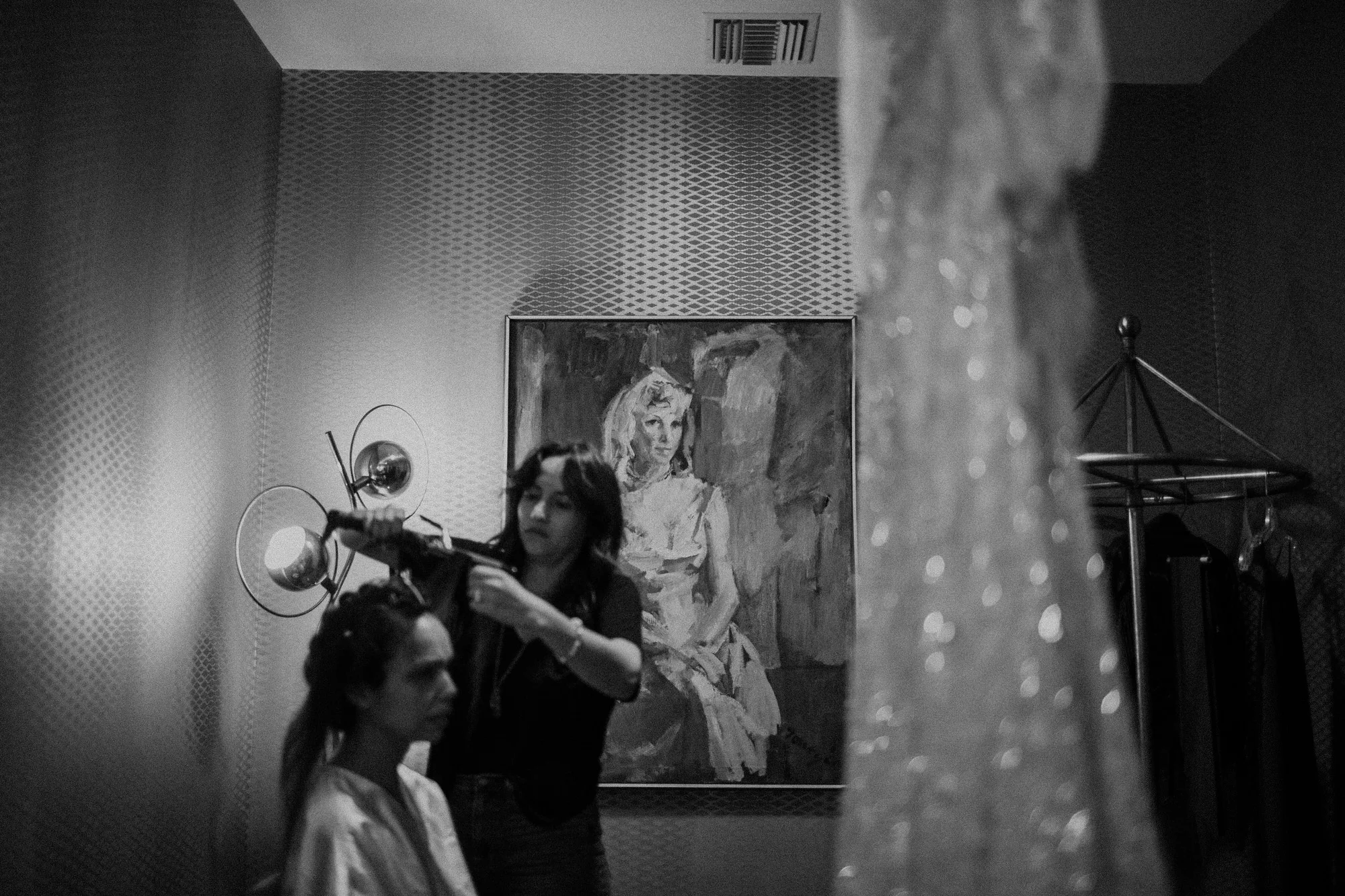 black and white wedding photography