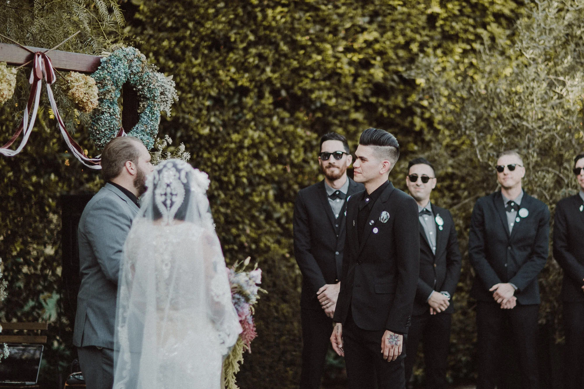 los angeles wedding ceremony