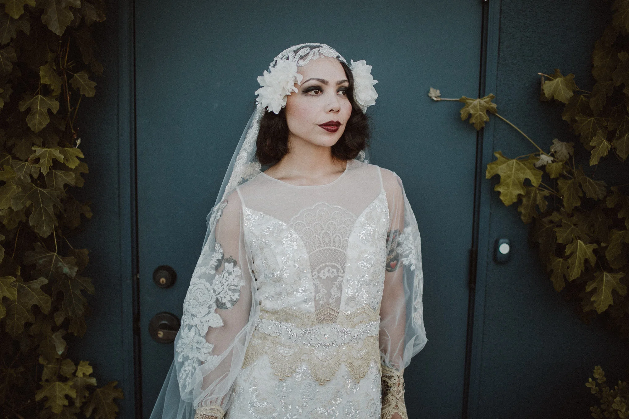 bridal portraits in los angeles