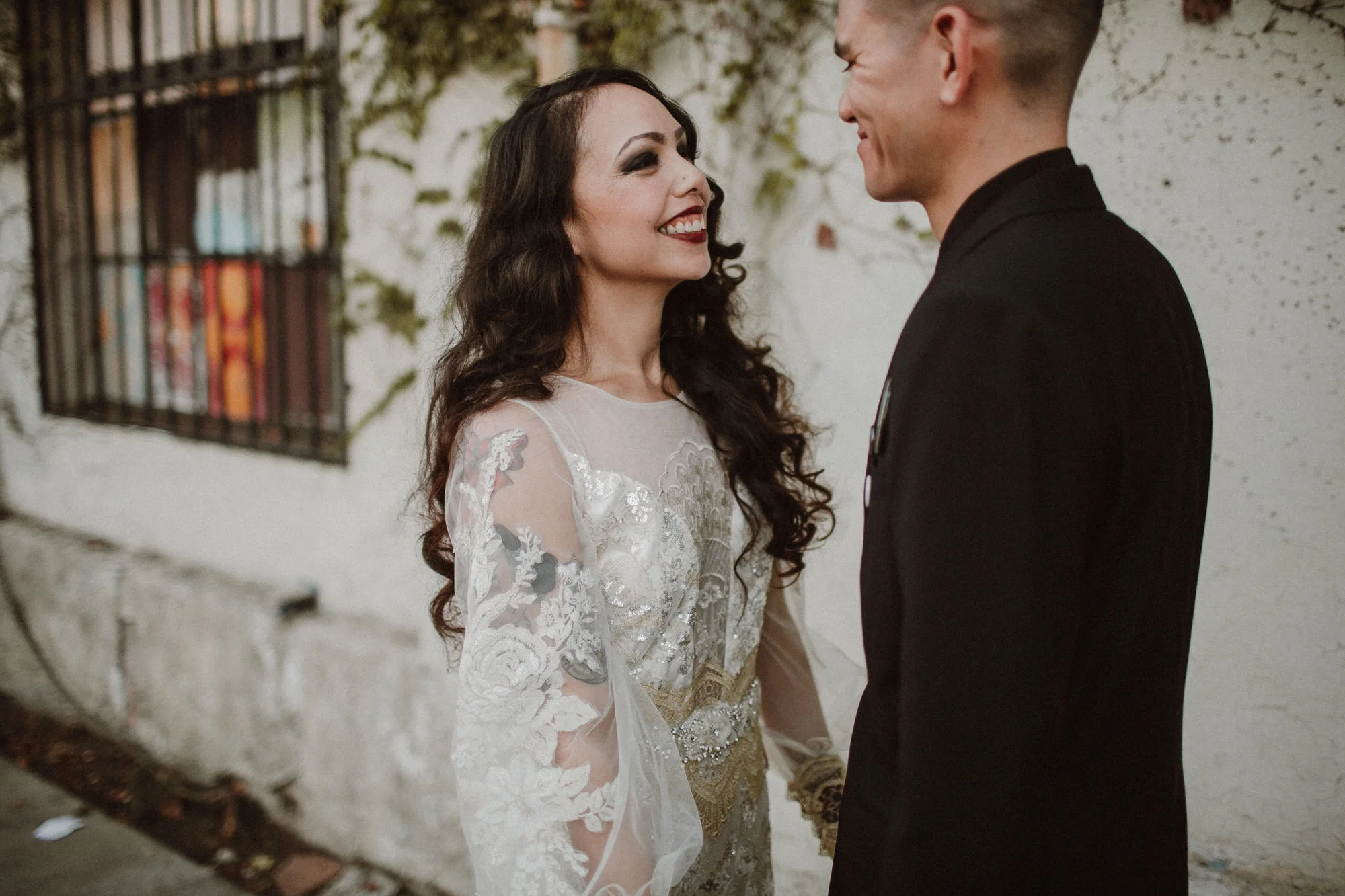 urban los angeles wedding