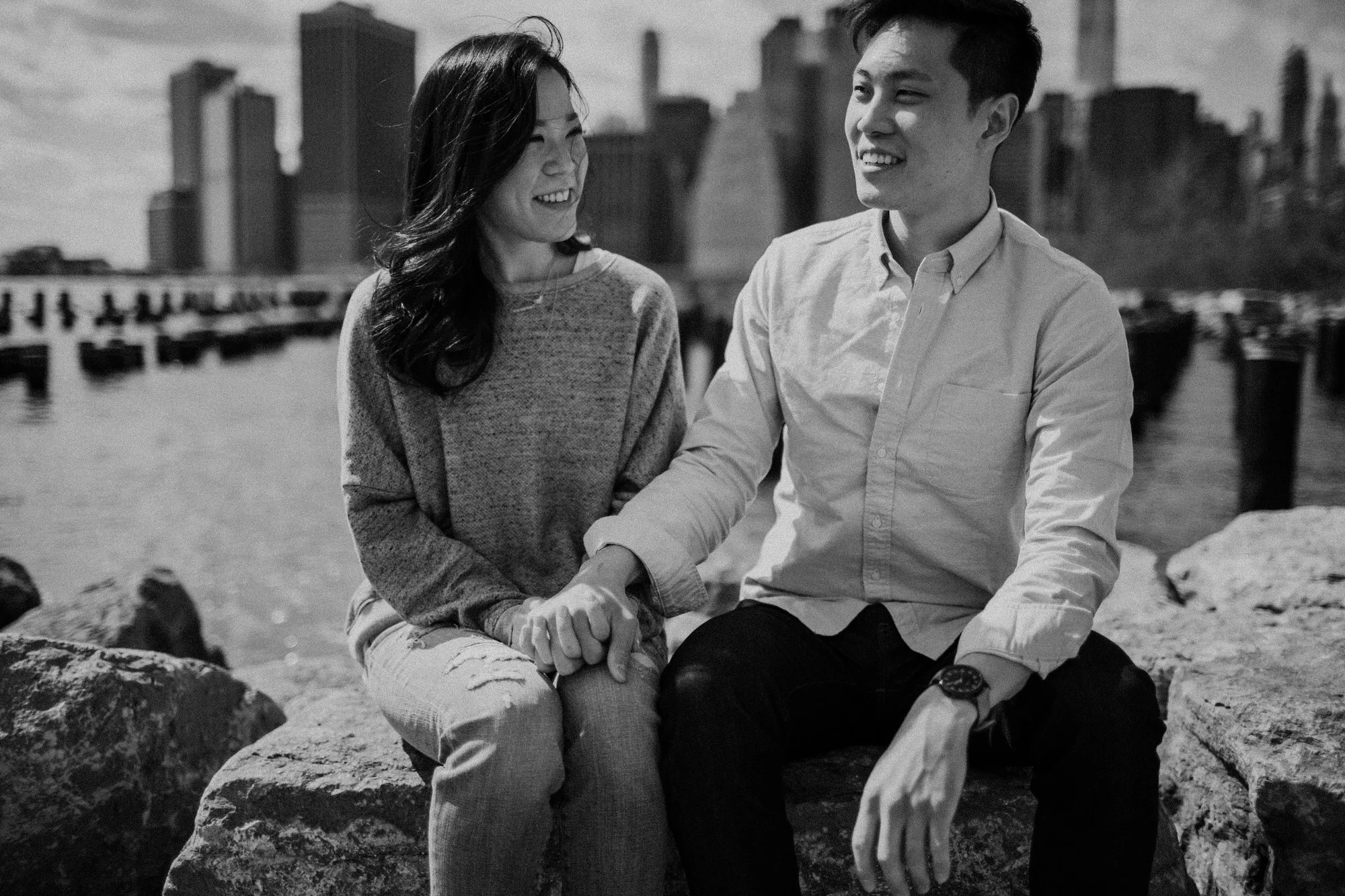 manhattan engagement photos