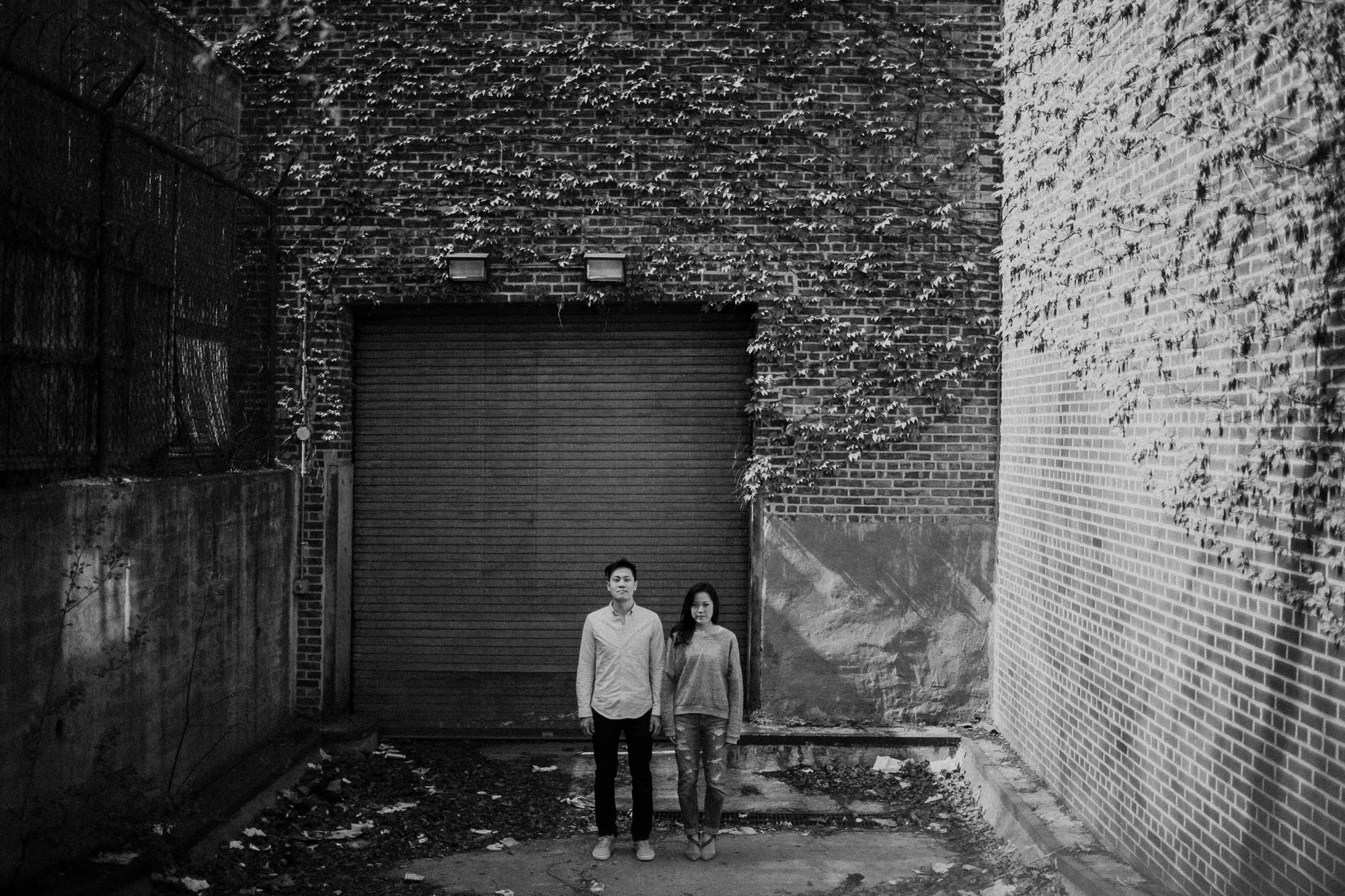 urban couple in love