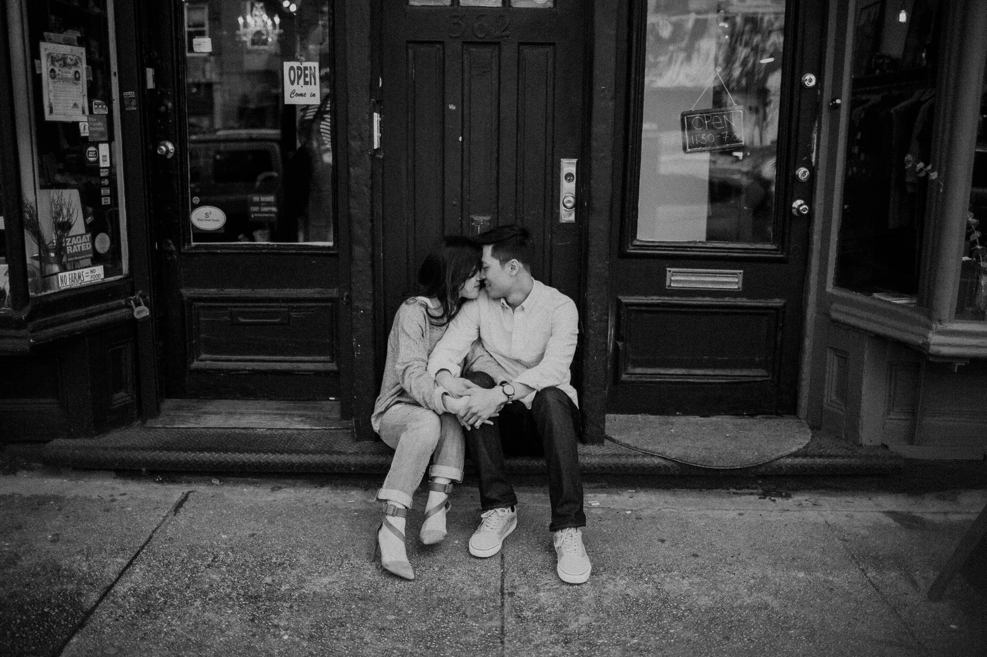downtown NYC engagement