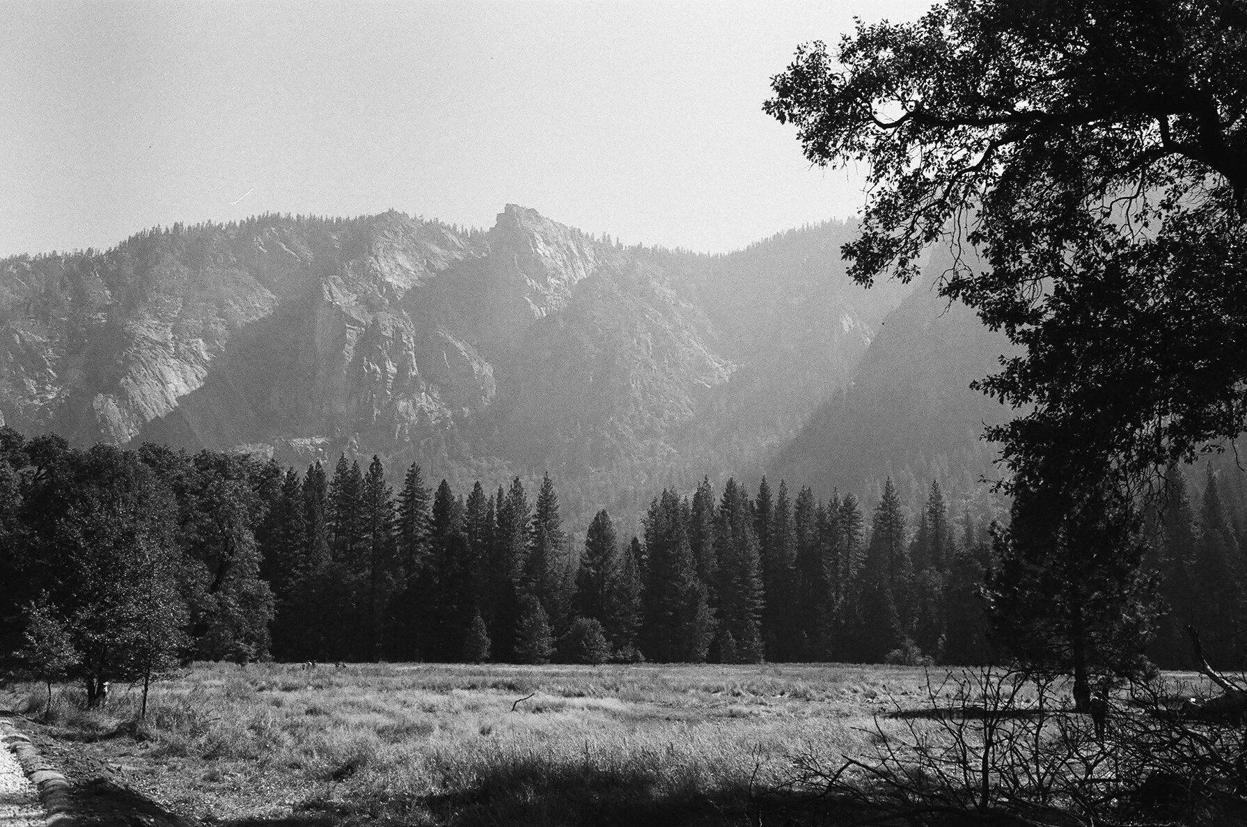 yosemite valley at sunset