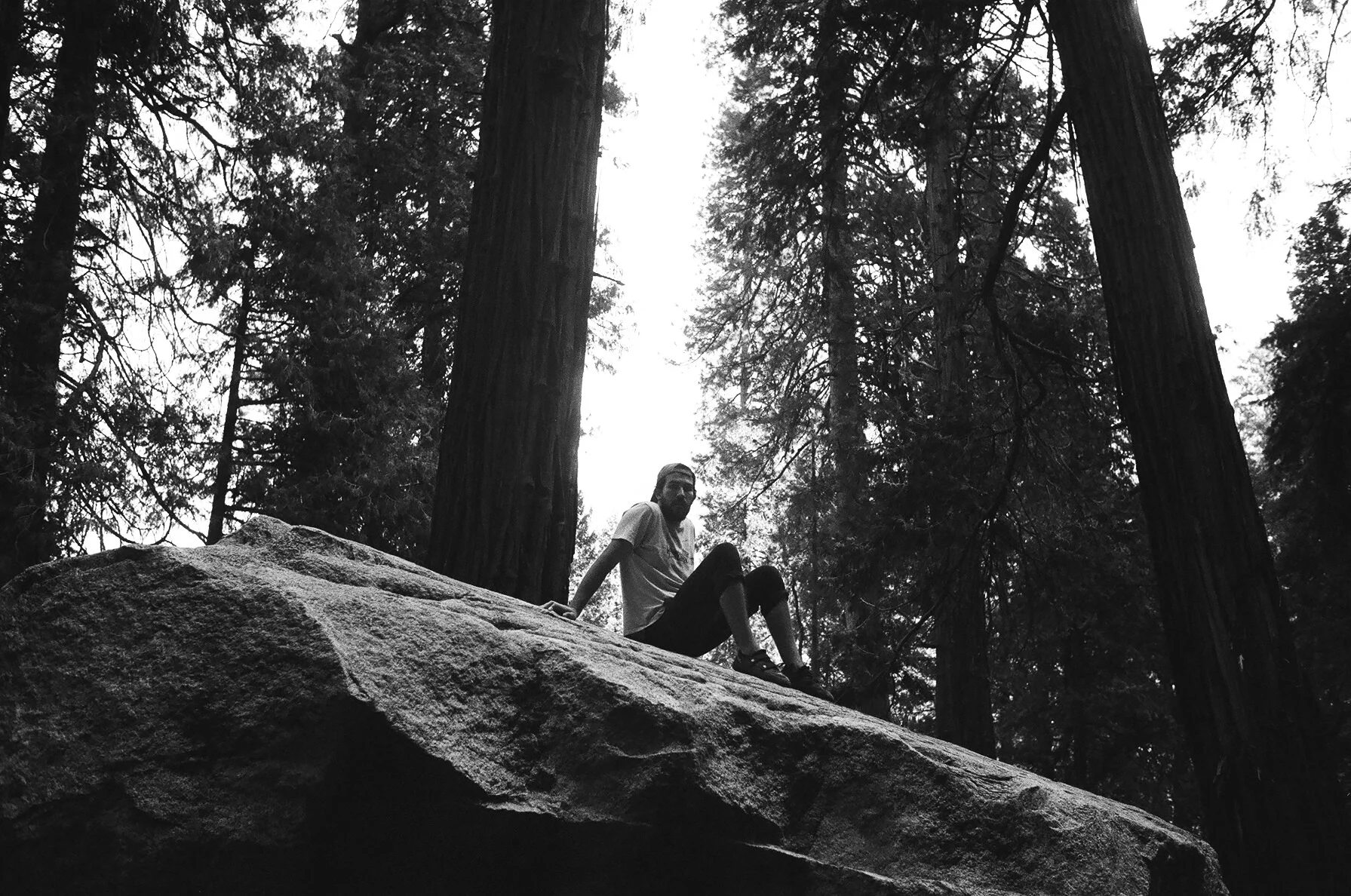 bouldering in camp 4 yosemite valley