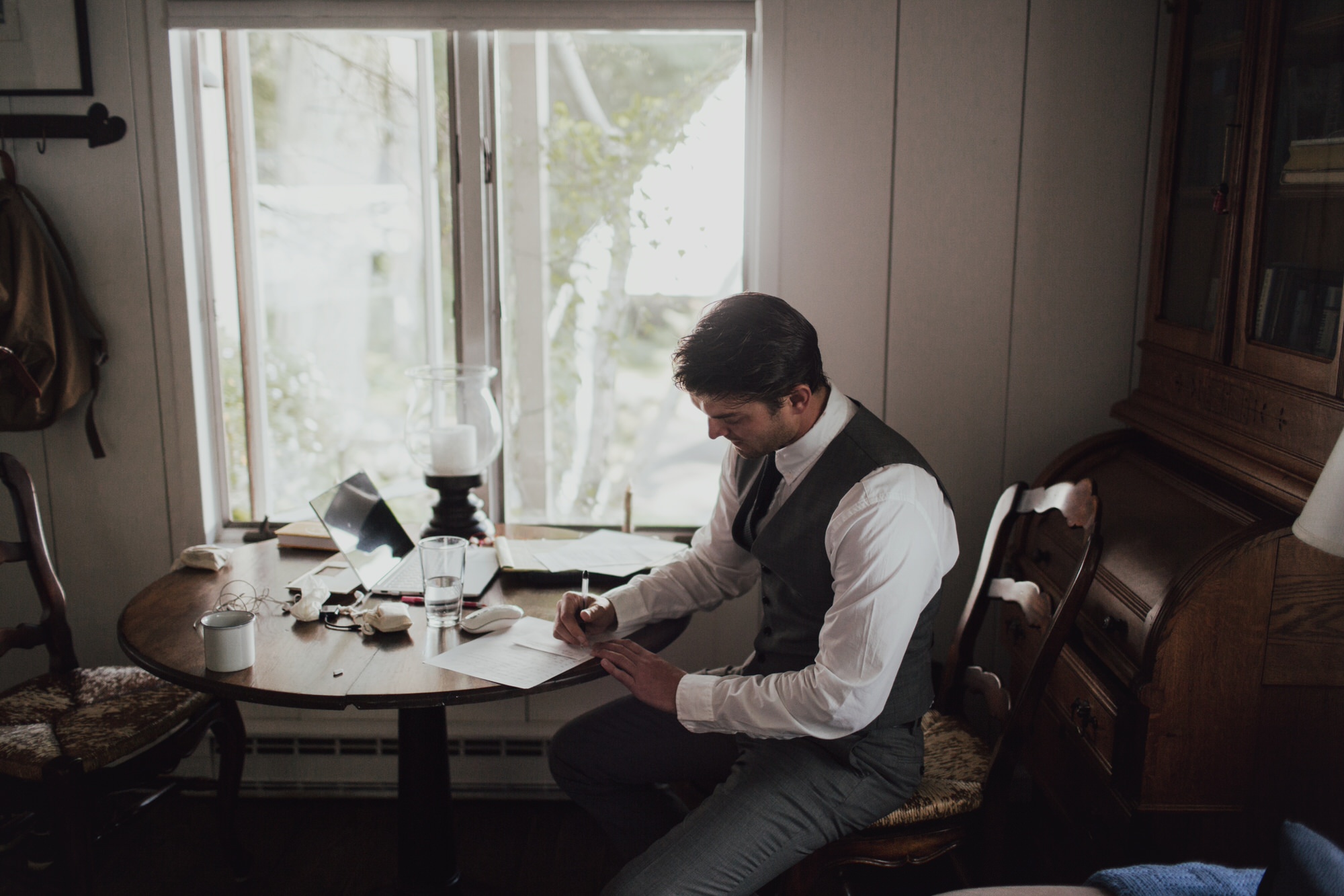 aaron in his suit