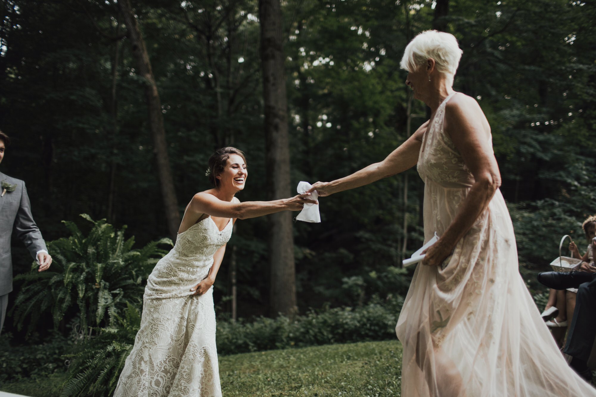 emotional wedding ceremony