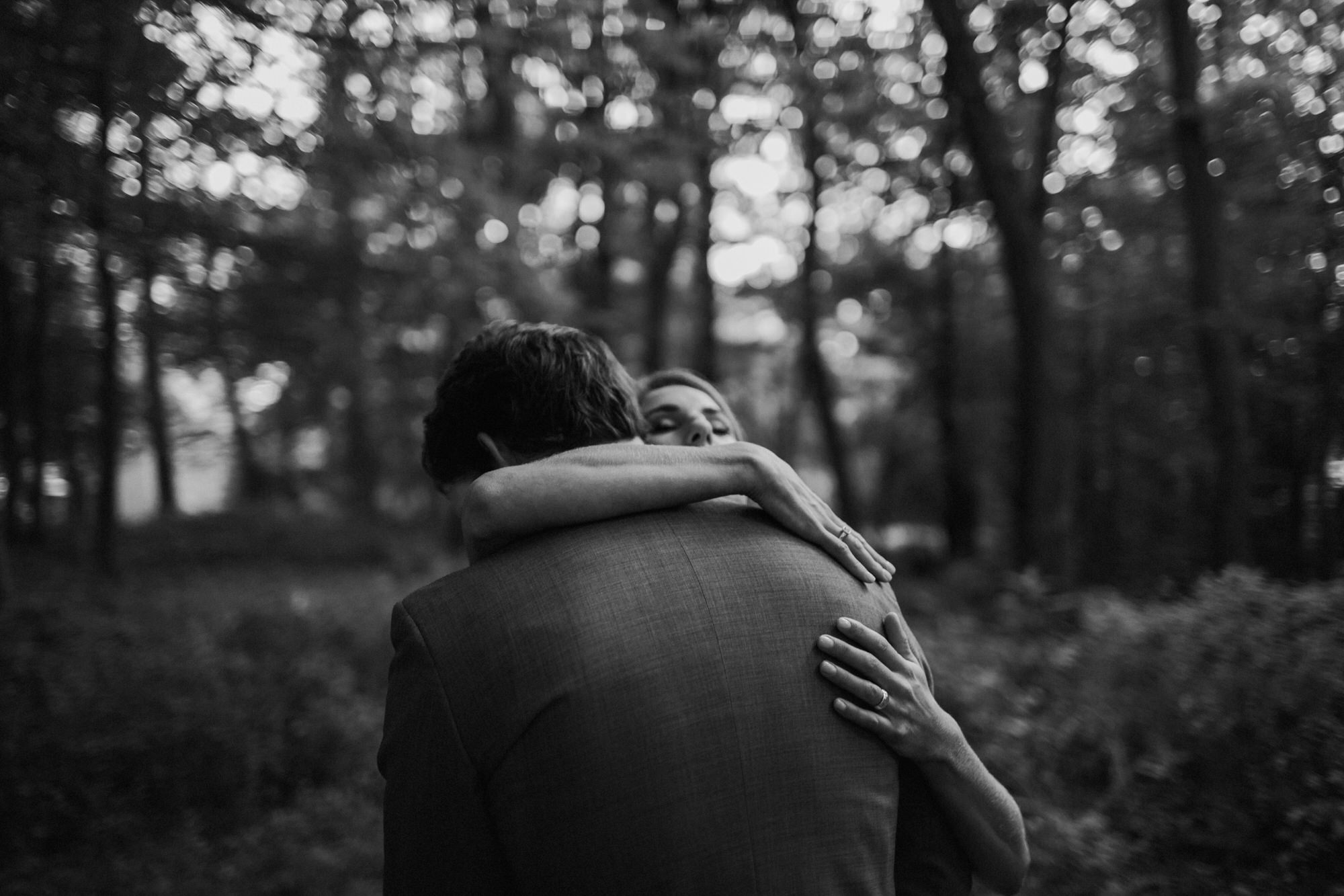 forest wedding portrait photographer