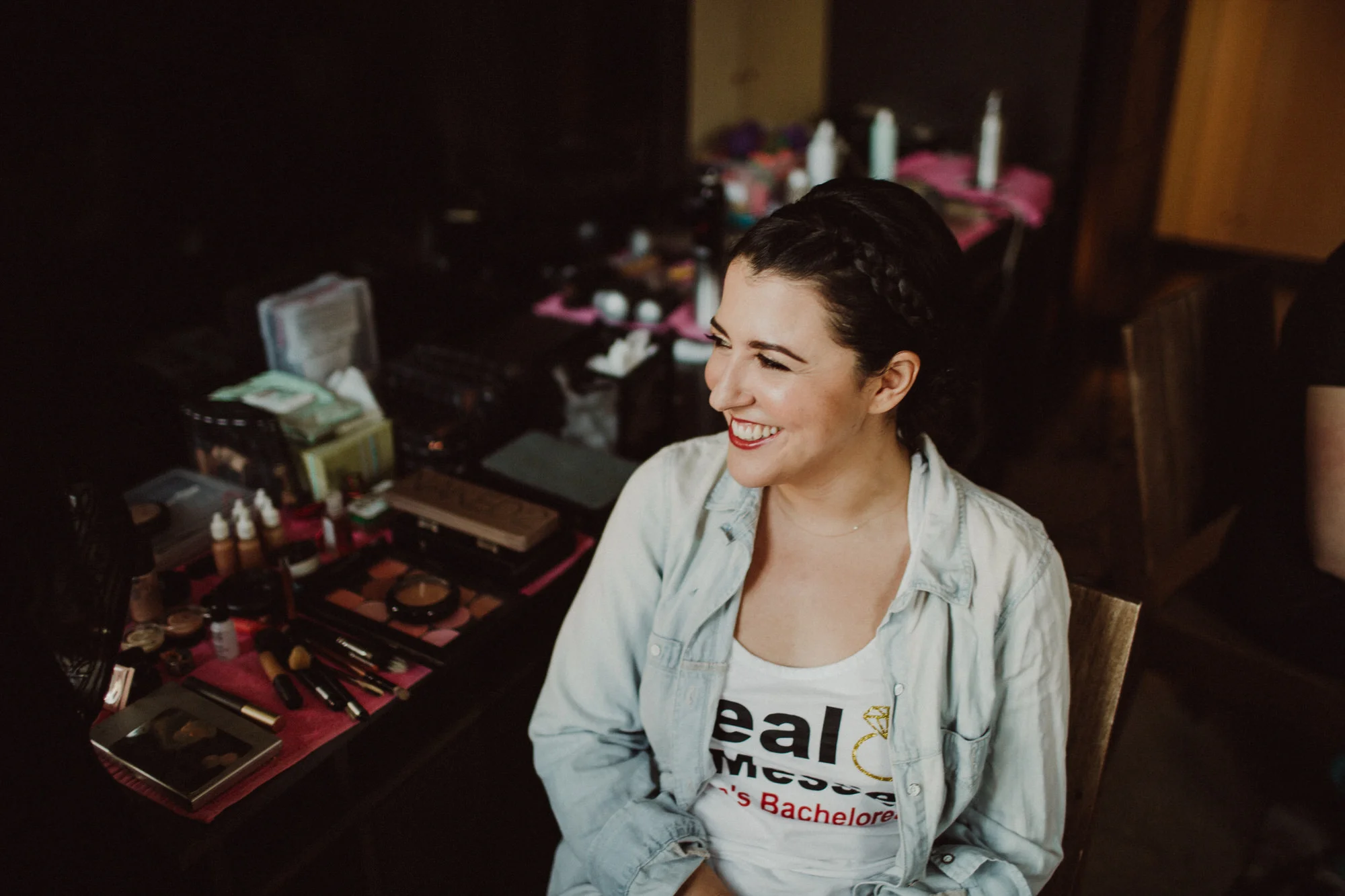 sasha getting ready at the ace hotel