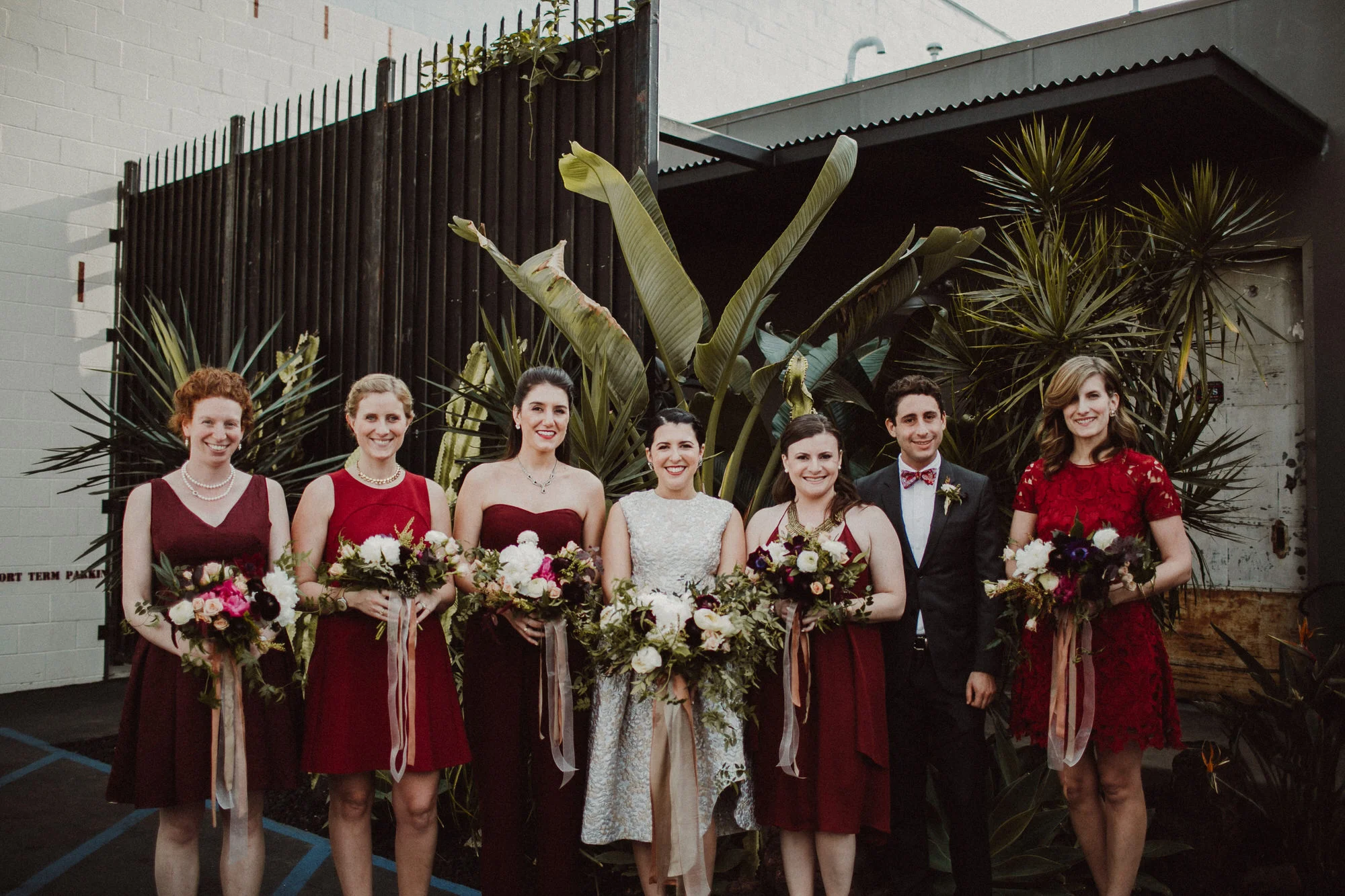 bridal party portraits
