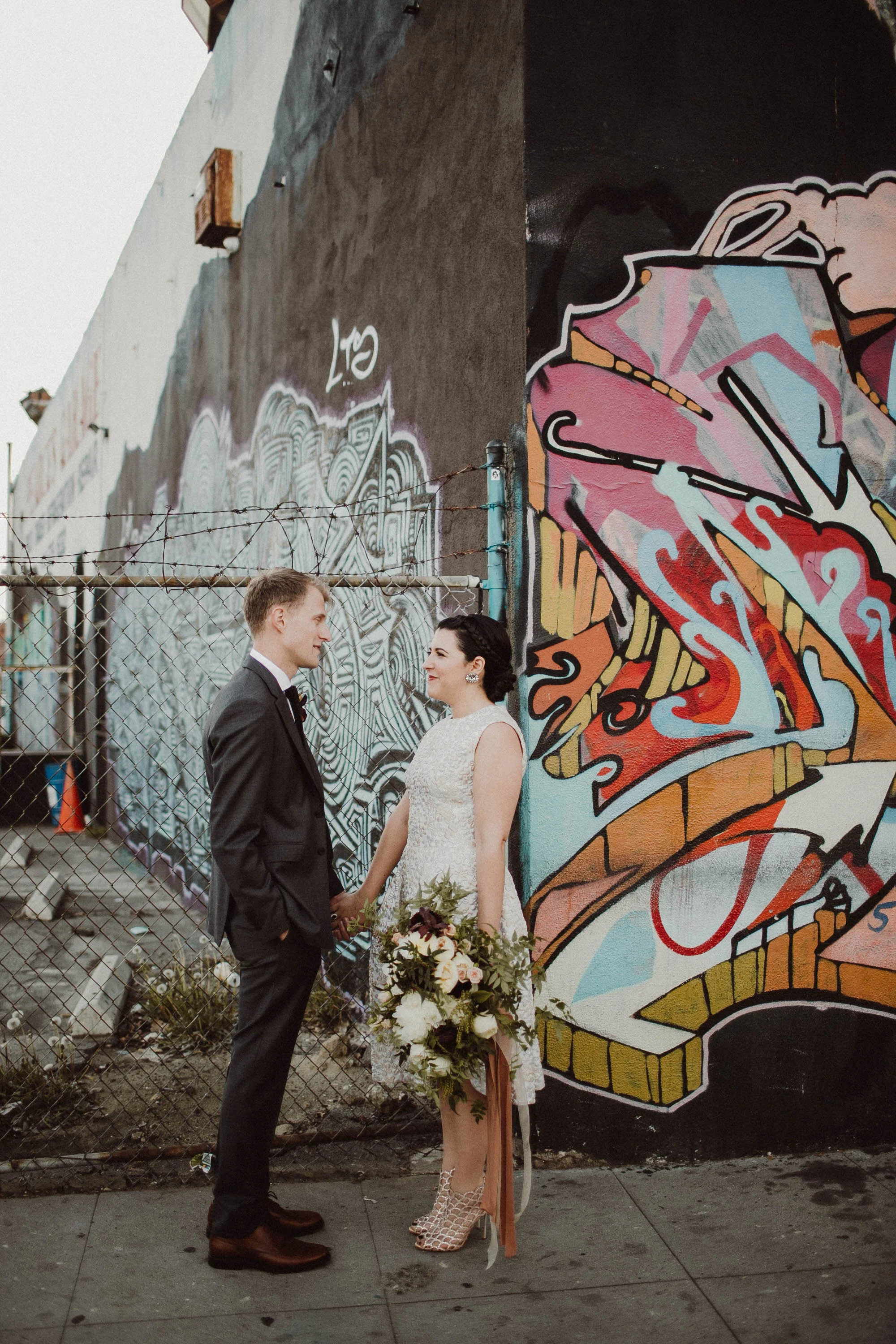 arts district wedding photography