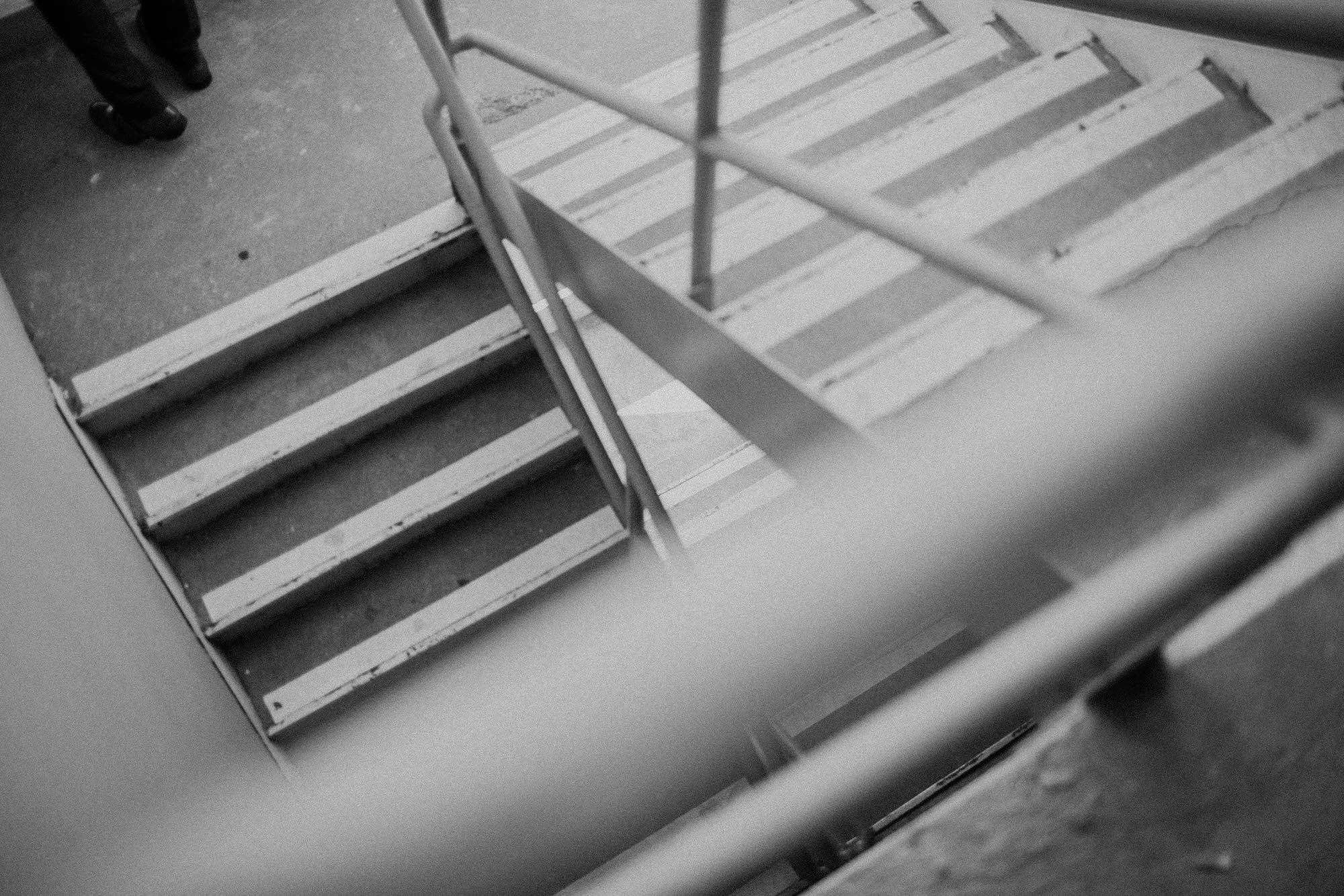 stairs at the line hotel