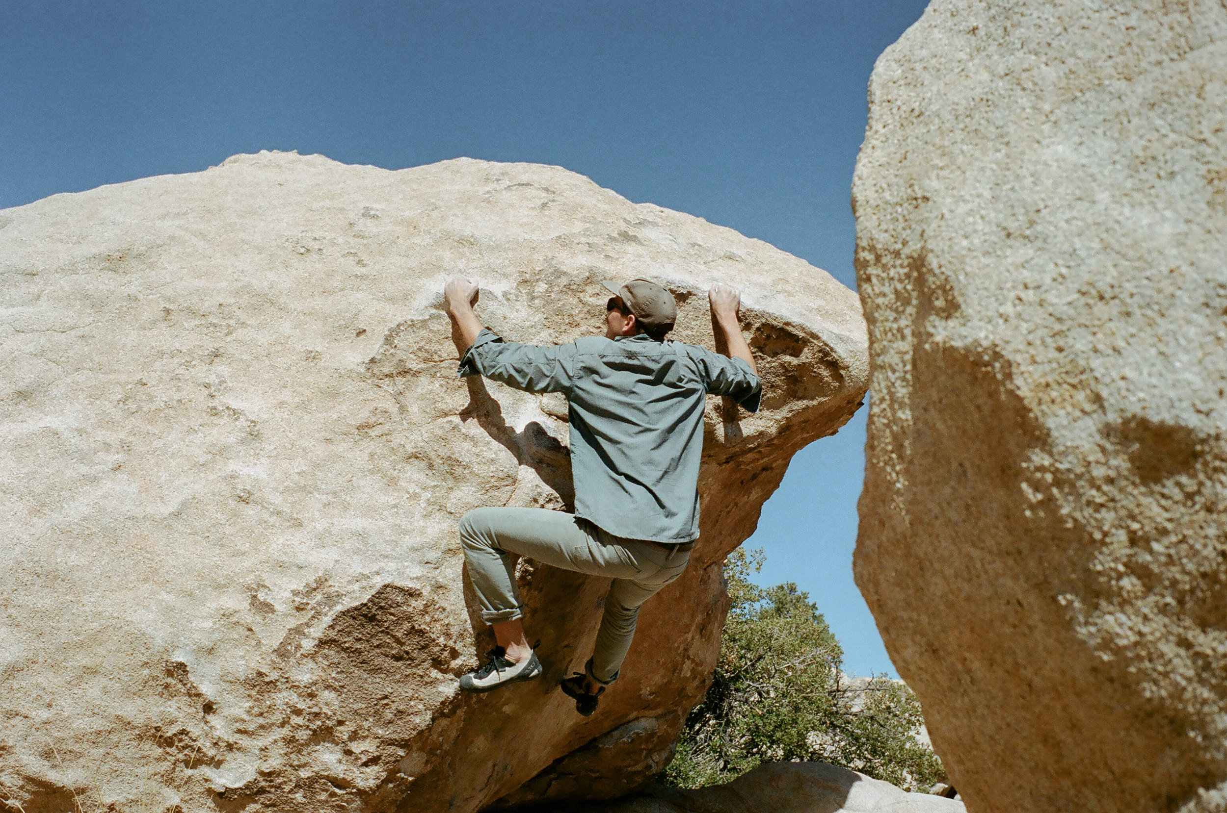 Climbing "The Bulge"