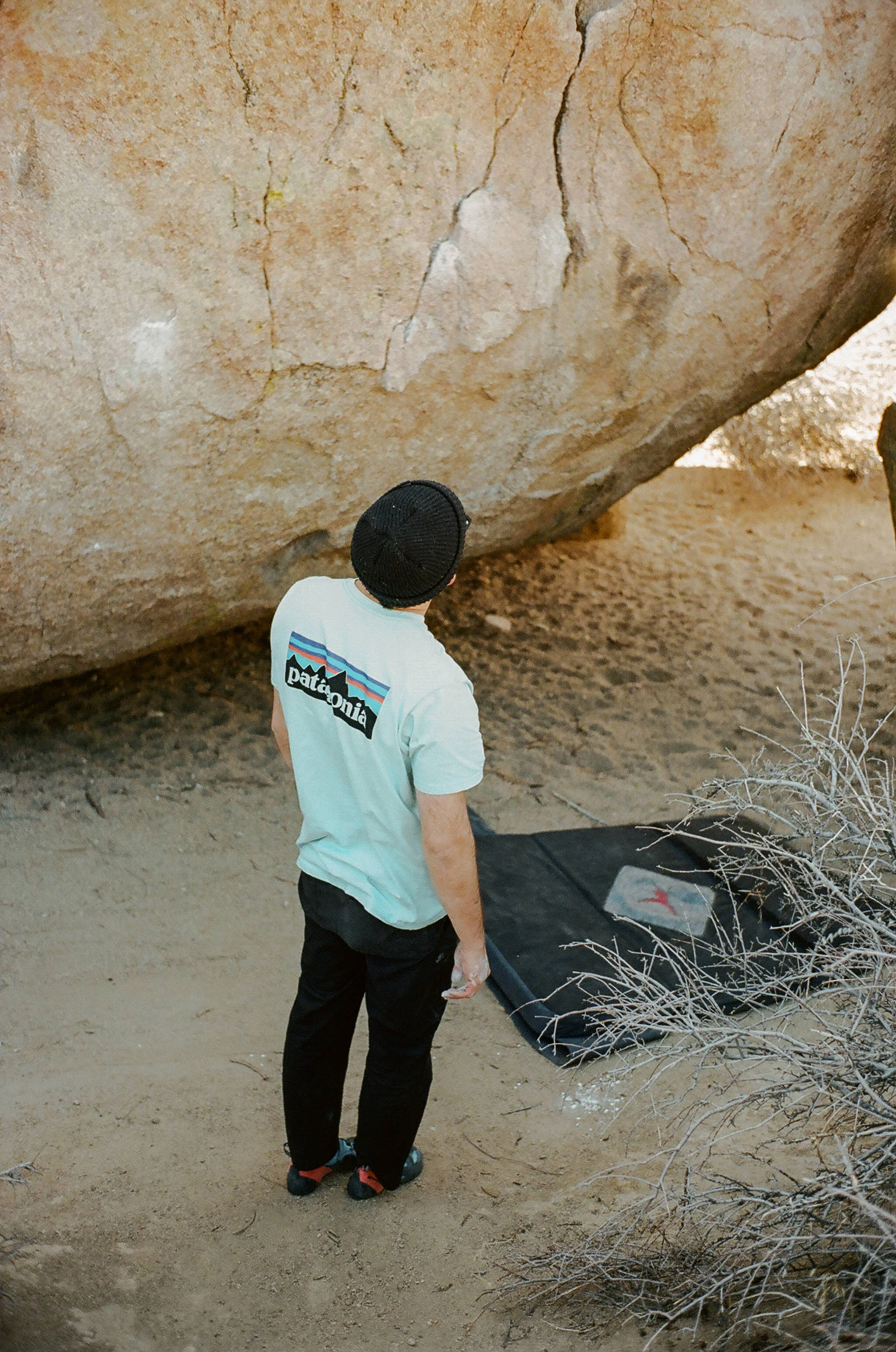 Caleb eyeing a Highball in Bishop Ca