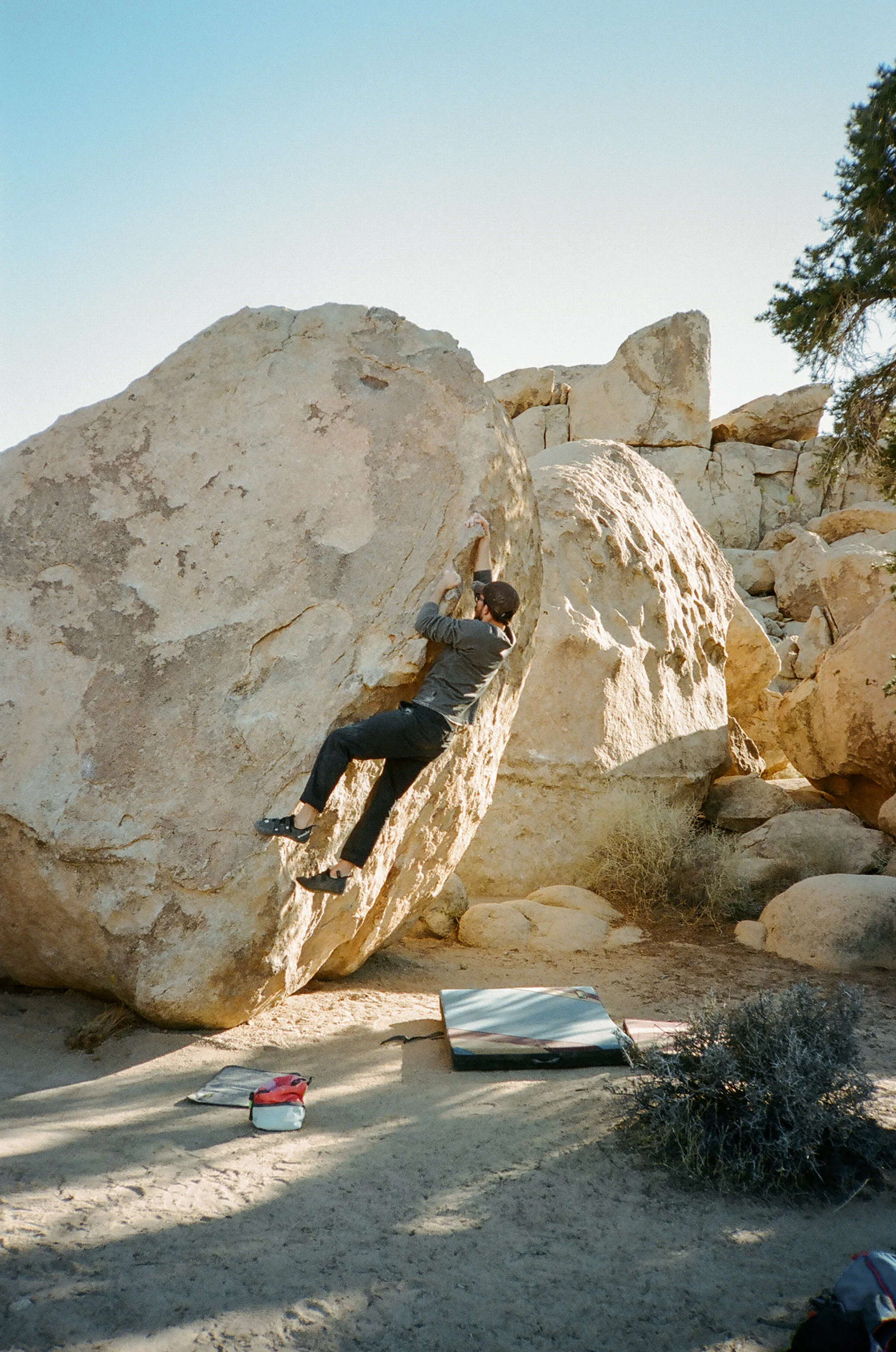 Climbing the Arete