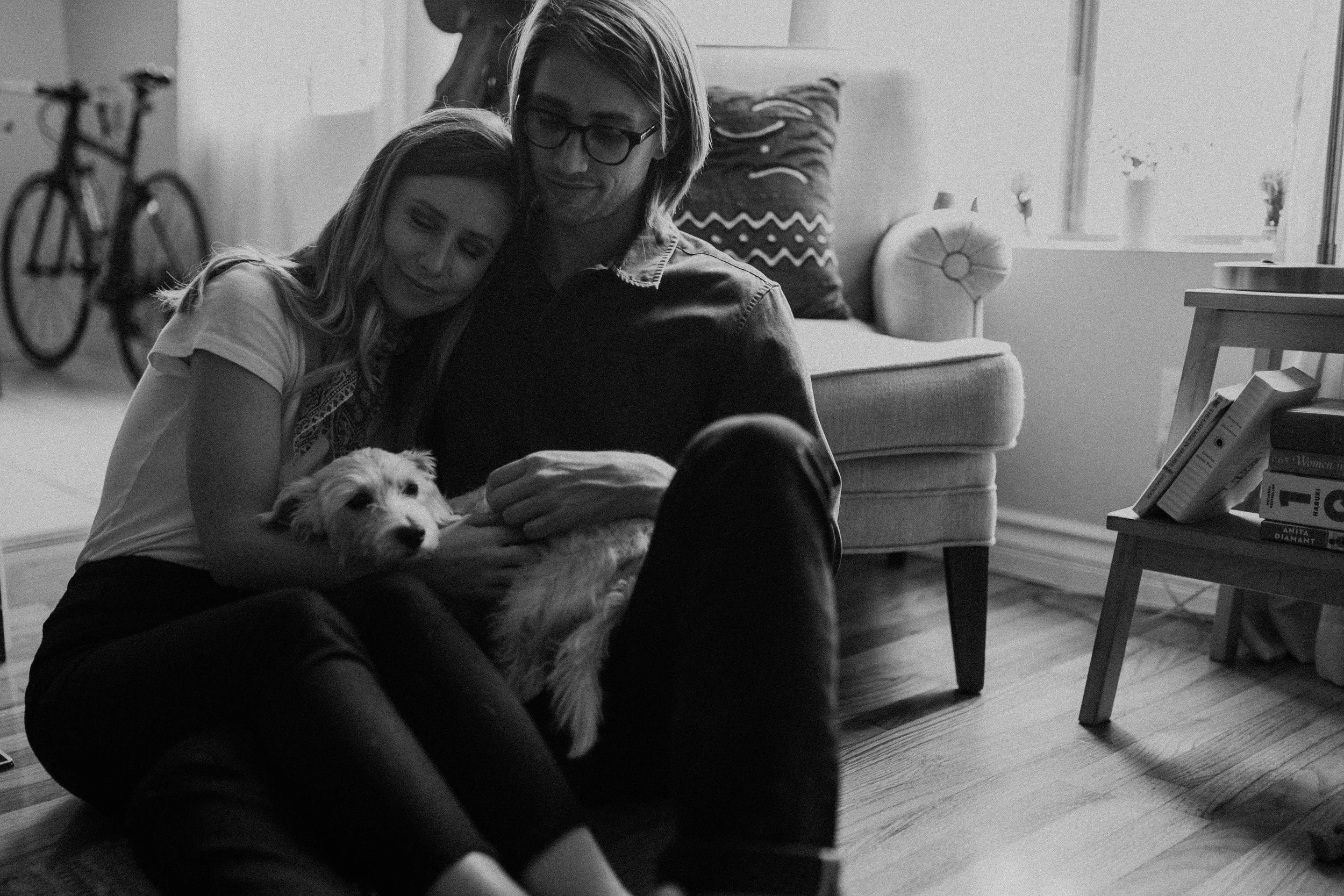 whitney and ralph in their santa monica home