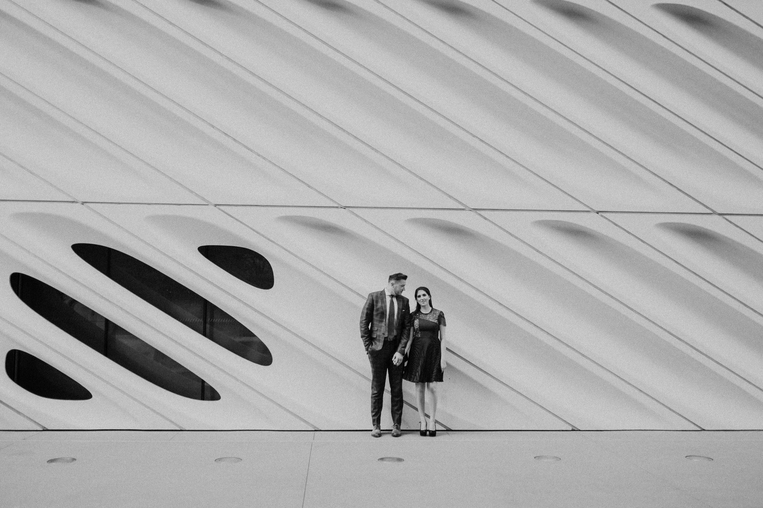 downtown wedding photography