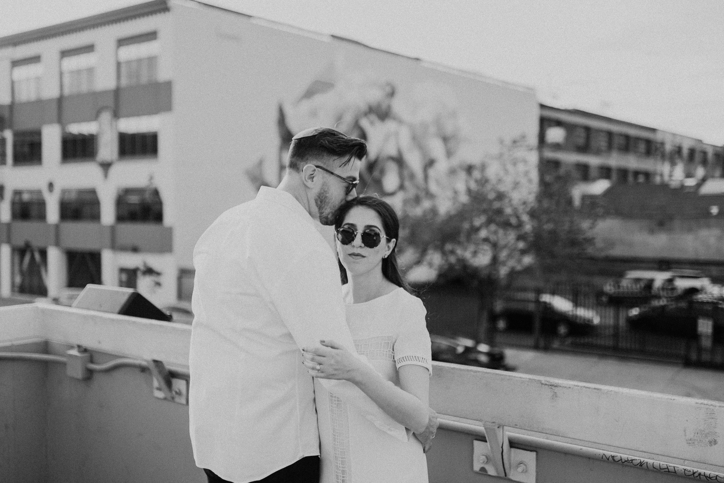 jewish engagement session in los angeles